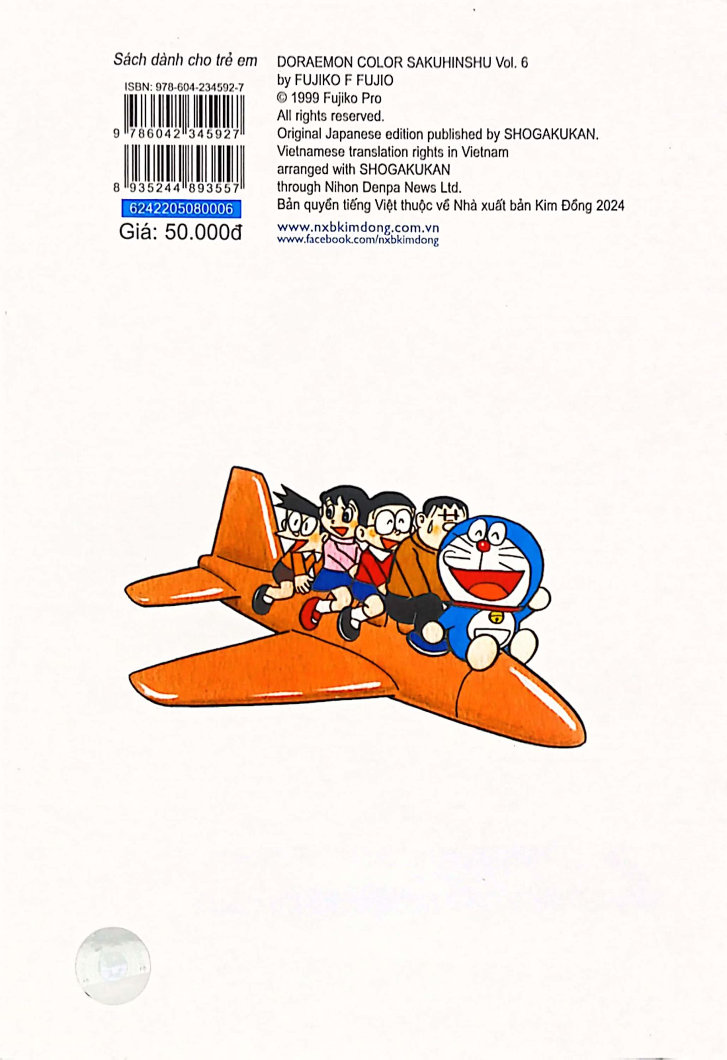 bộ doraemon - tuyển tập tranh truyện màu - tập 6 (tái bản 2023) - Ảnh 7