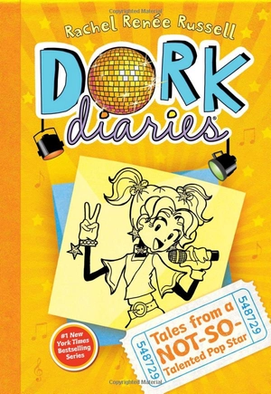 bộ dork diaries 3 -tales from a not-so-talented pop star (hardcover) - Ảnh 2
