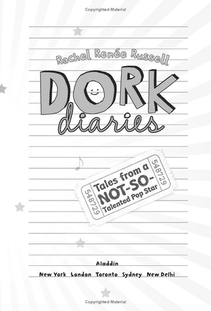 bộ dork diaries 3 -tales from a not-so-talented pop star (hardcover) - Ảnh 5