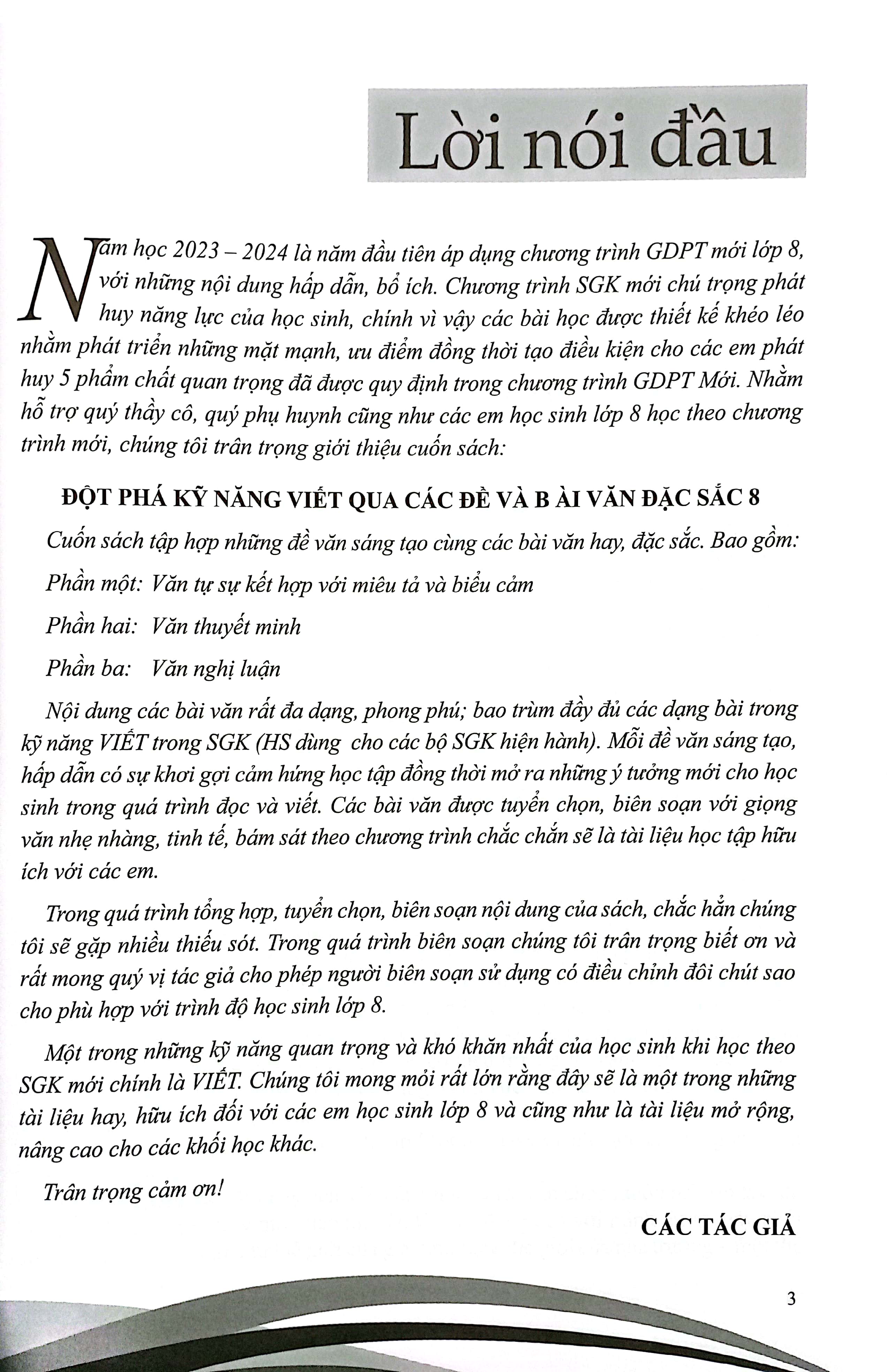 Bo
						
										
										Dot Pha Ky Nang Viet Qua Cac De Va Bai Van Dac Sac 8 (Theo Chuong Trinh GDPT Moi) - Ảnh 4