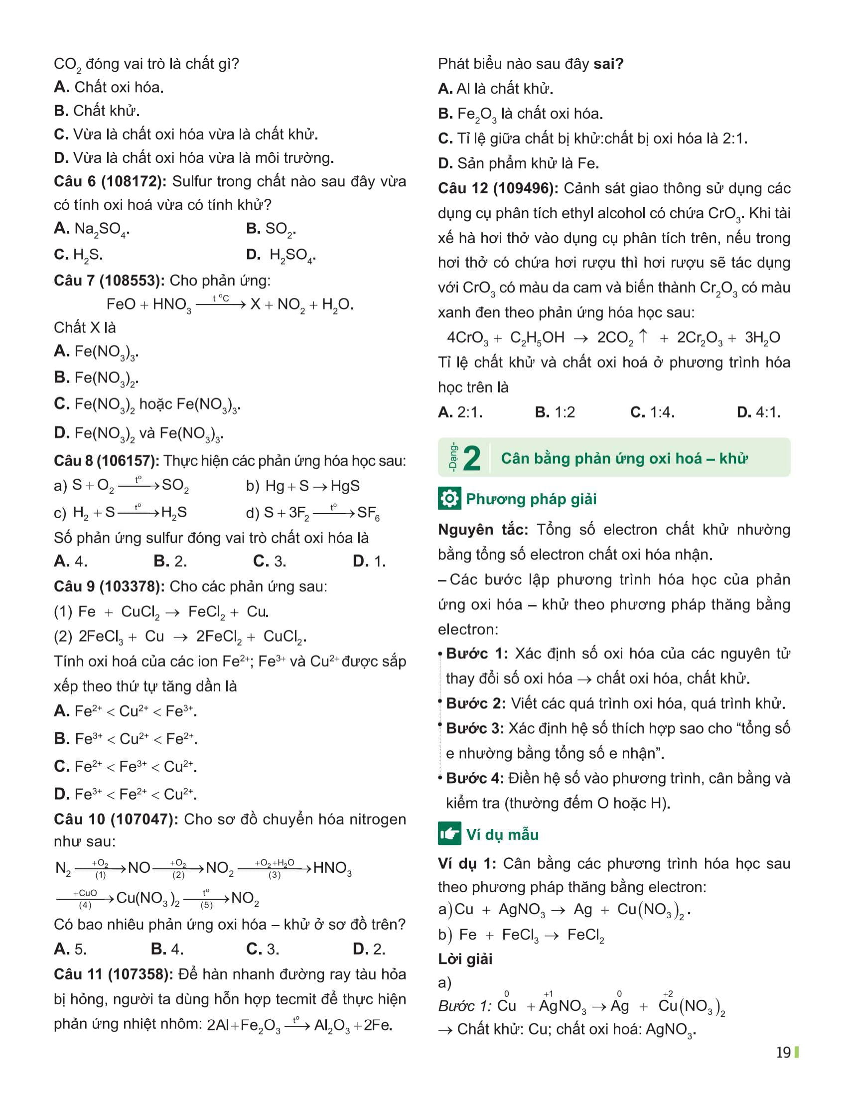 Bộ Đột Phá Tư Duy Hóa Học 10 - Tập 2 - Ảnh 14
