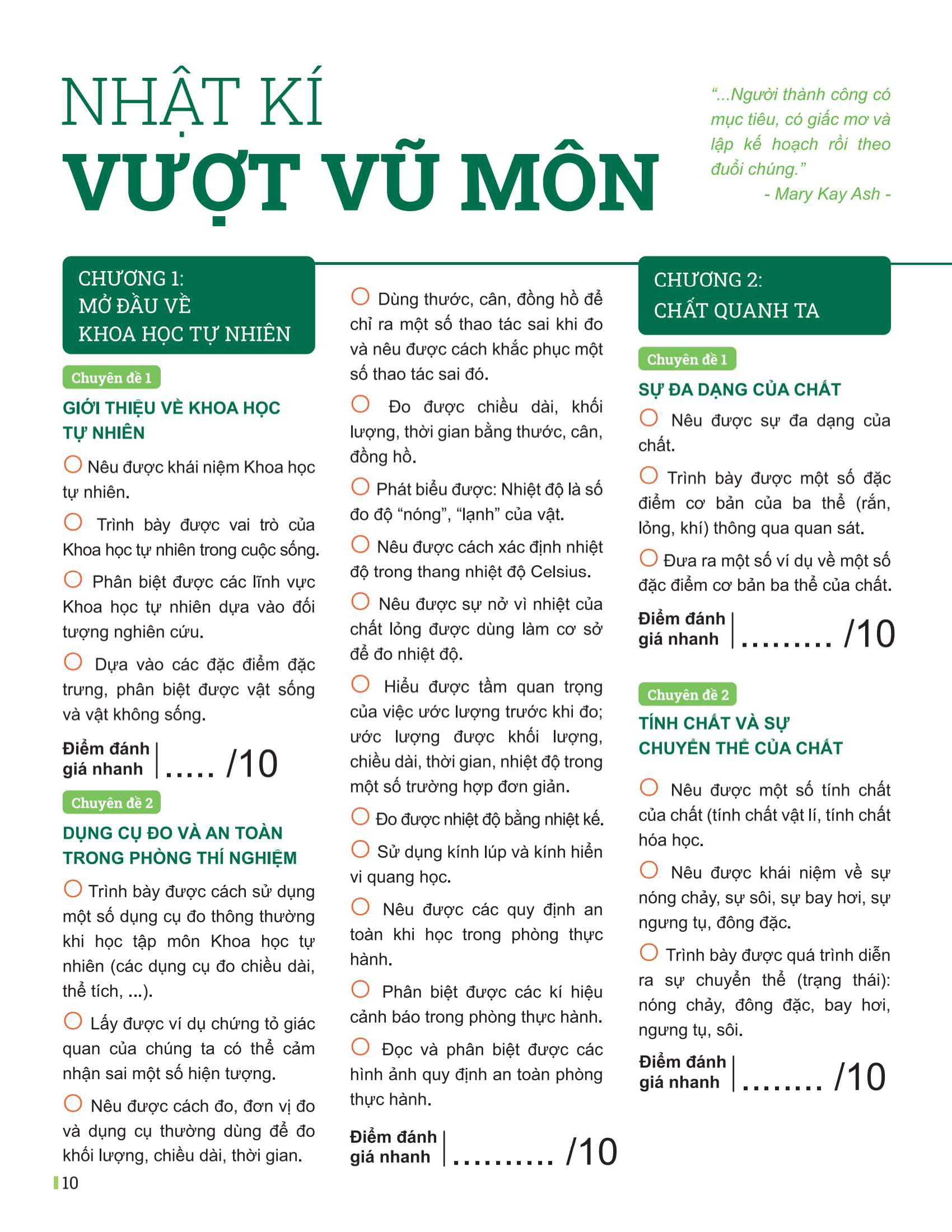 Bộ Đột Phá Tư Duy Khoa Học Tự Nhiên 6 - Tập 1 - Ảnh 9