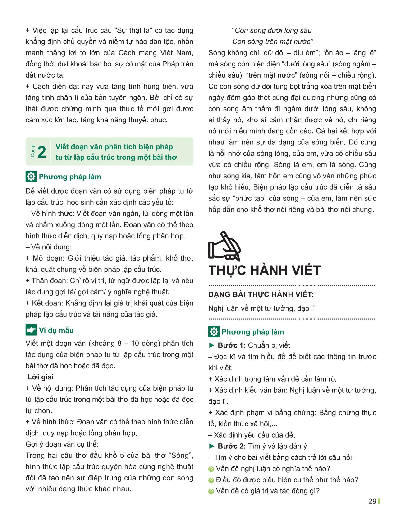 Bộ Đột Phá Tư Duy Ngữ Văn 11 - Tập 1 (Theo Bộ Sách Cánh Diều) - Ảnh 14