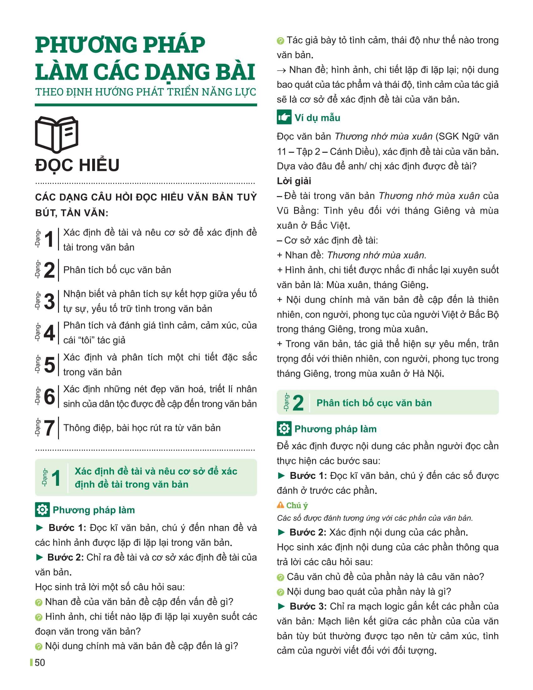 Bộ Đột Phá Tư Duy Ngữ Văn 11 - Tập 2 (Theo Bộ Sách Cánh Diều) - Ảnh 10