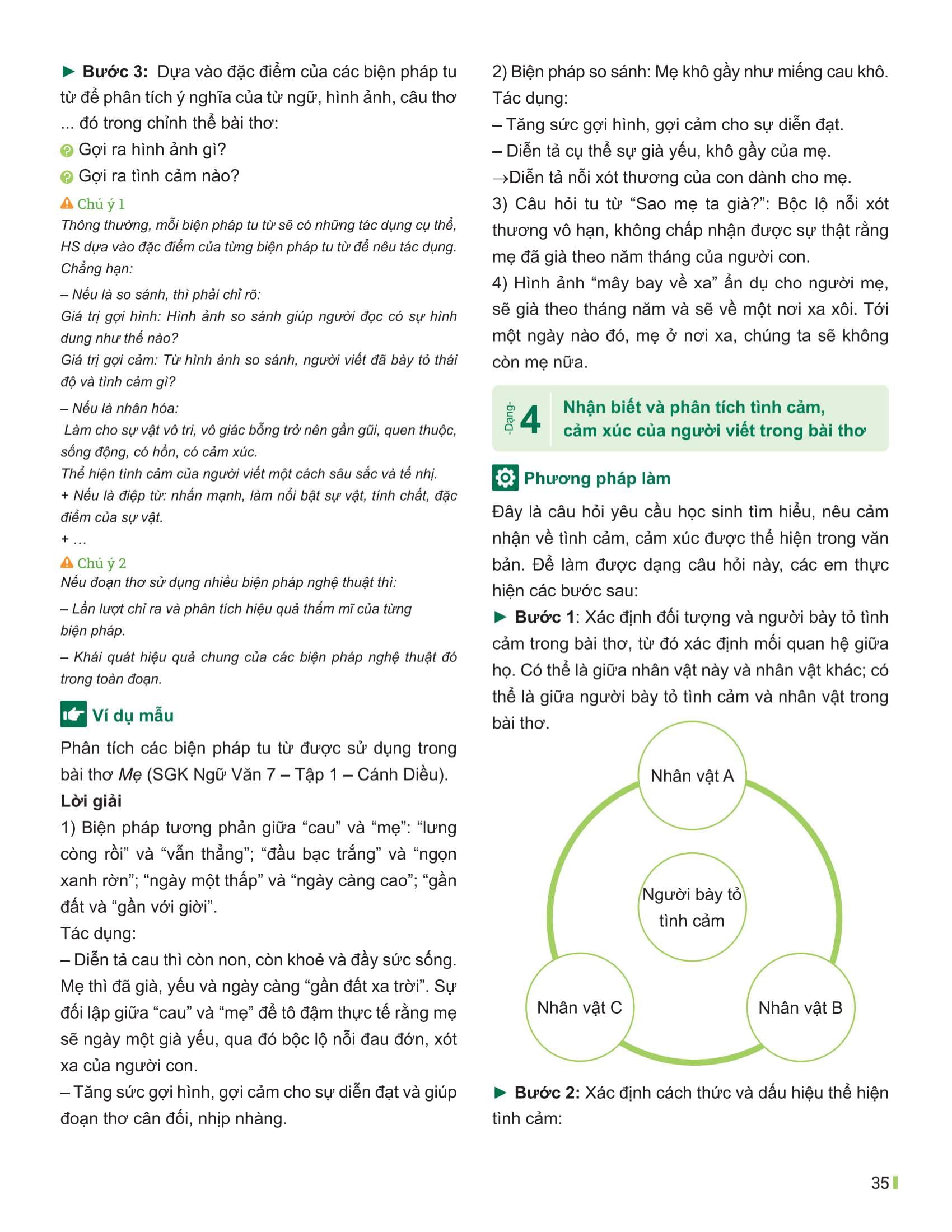 Bộ Đột Phá Tư Duy Ngữ Văn 7 - Tập 1 (Theo Bộ Sách Cánh Diều) - Ảnh 15