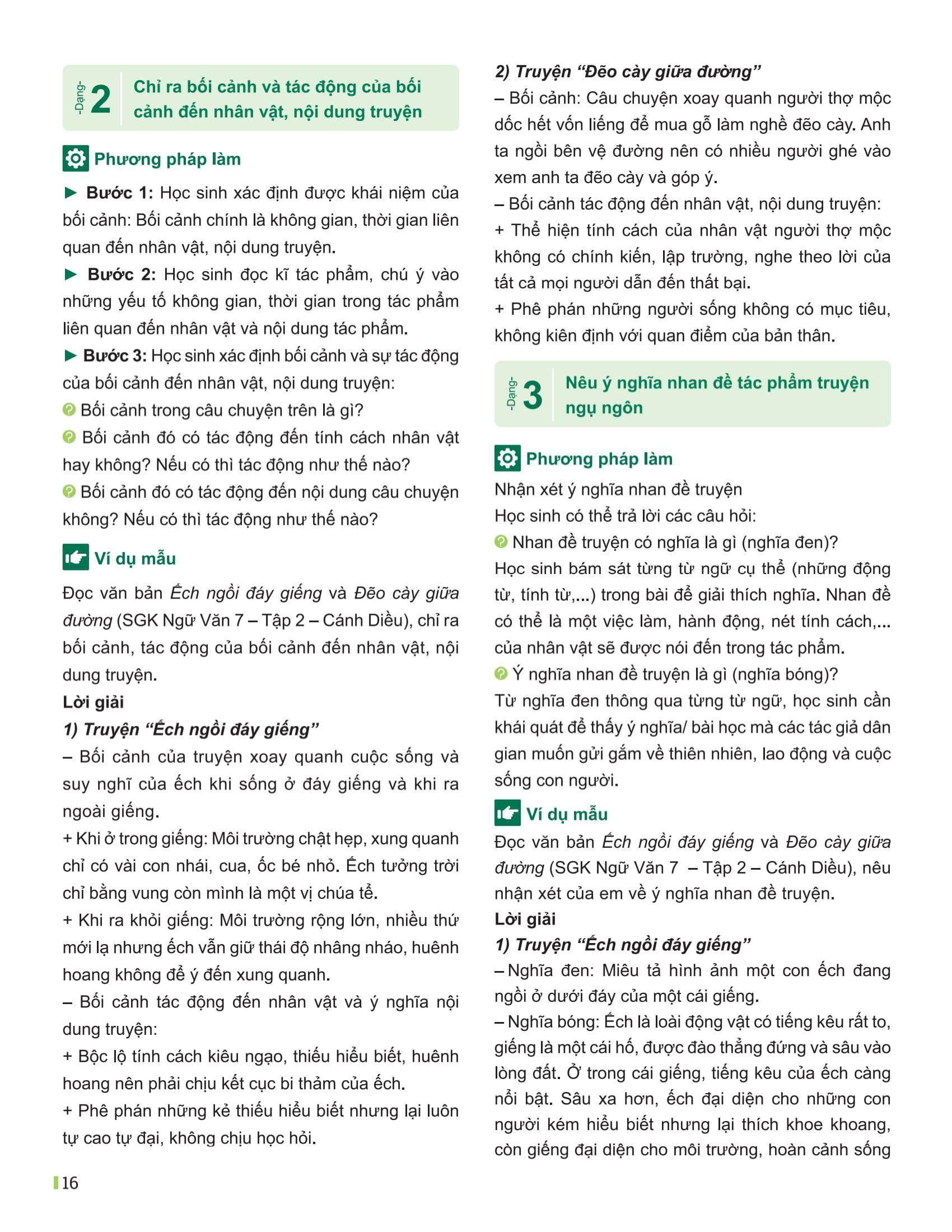 Bộ Đột Phá Tư Duy Ngữ Văn 7 - Tập 2 (Theo Bộ Sách Cánh Diều) - Ảnh 12