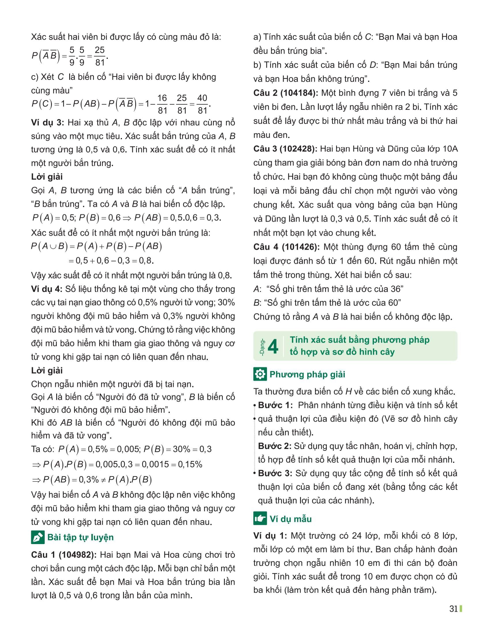 Bộ Đột Phá Tư Duy Toán 11 - Tập 2 - Ảnh 12