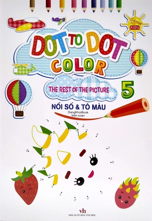 bộ dot to dot color - the rest of the picture - nối số và tô màu 5 - Ảnh 2