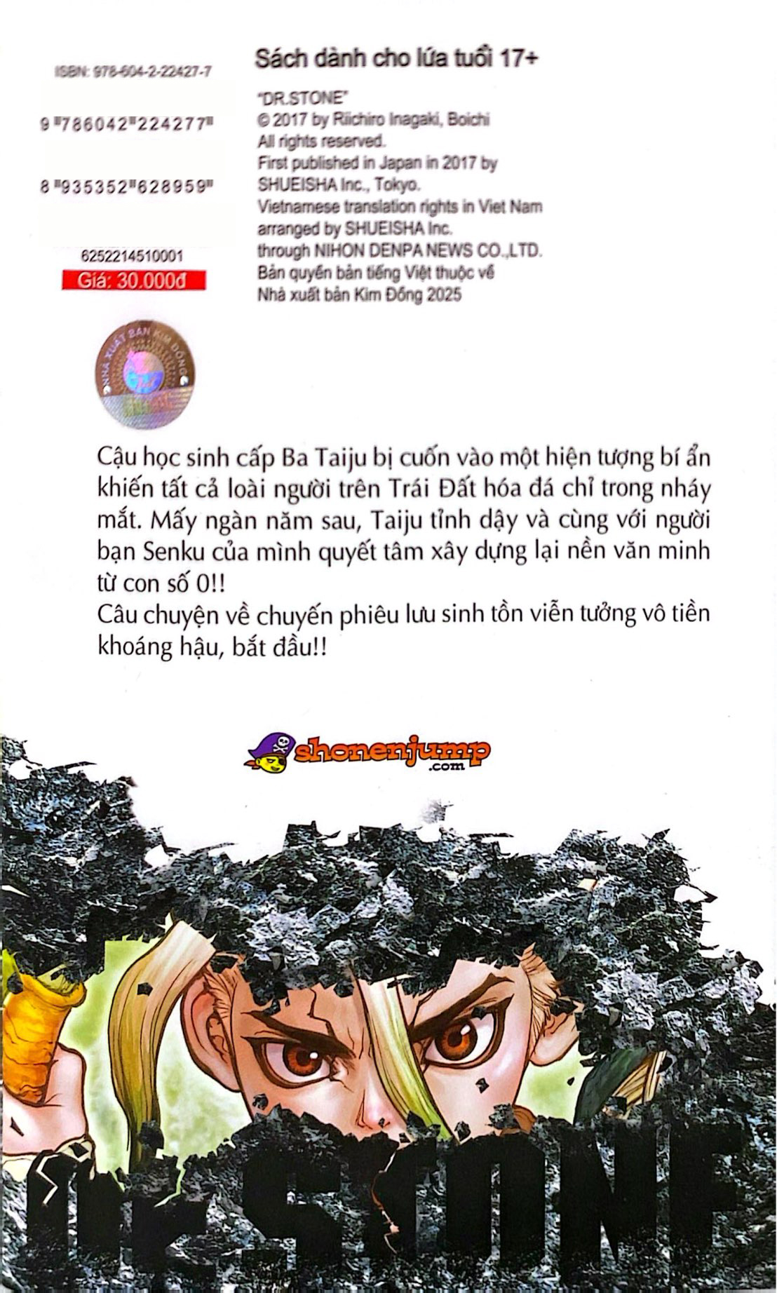 Bộ Dr.STONE - Tập 1 - Thế Giới Đá - Ảnh 8