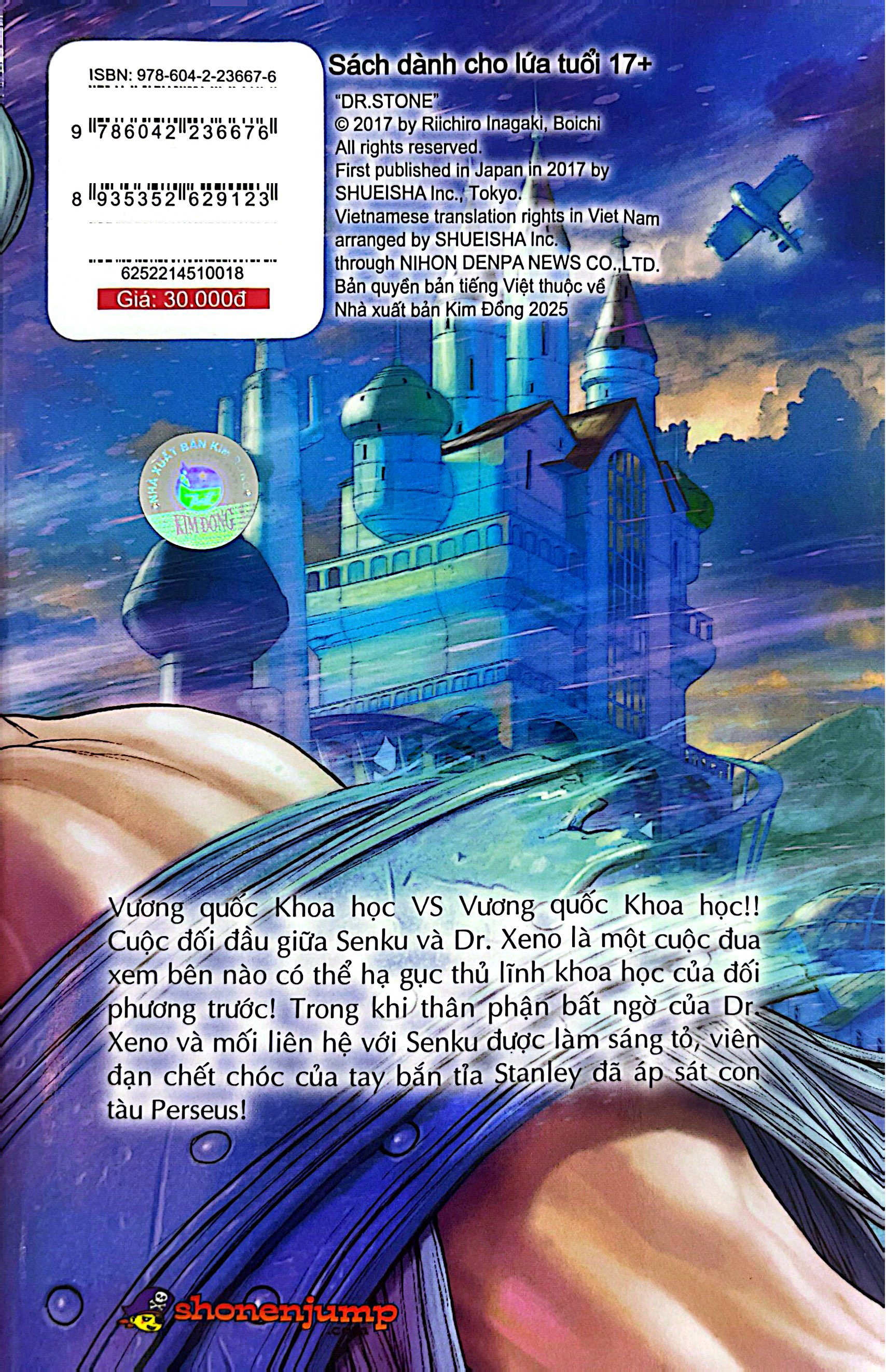 Bộ Dr.STONE - Tập 18: Khoa Học Tao Nhã - Ảnh 8