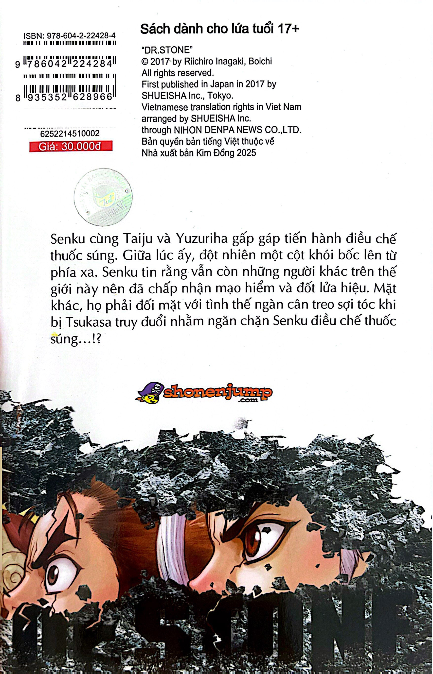 Bộ Dr.STONE - Tập 2: Hai Vương Quốc Thế Giới Đá…!! - Ảnh 10