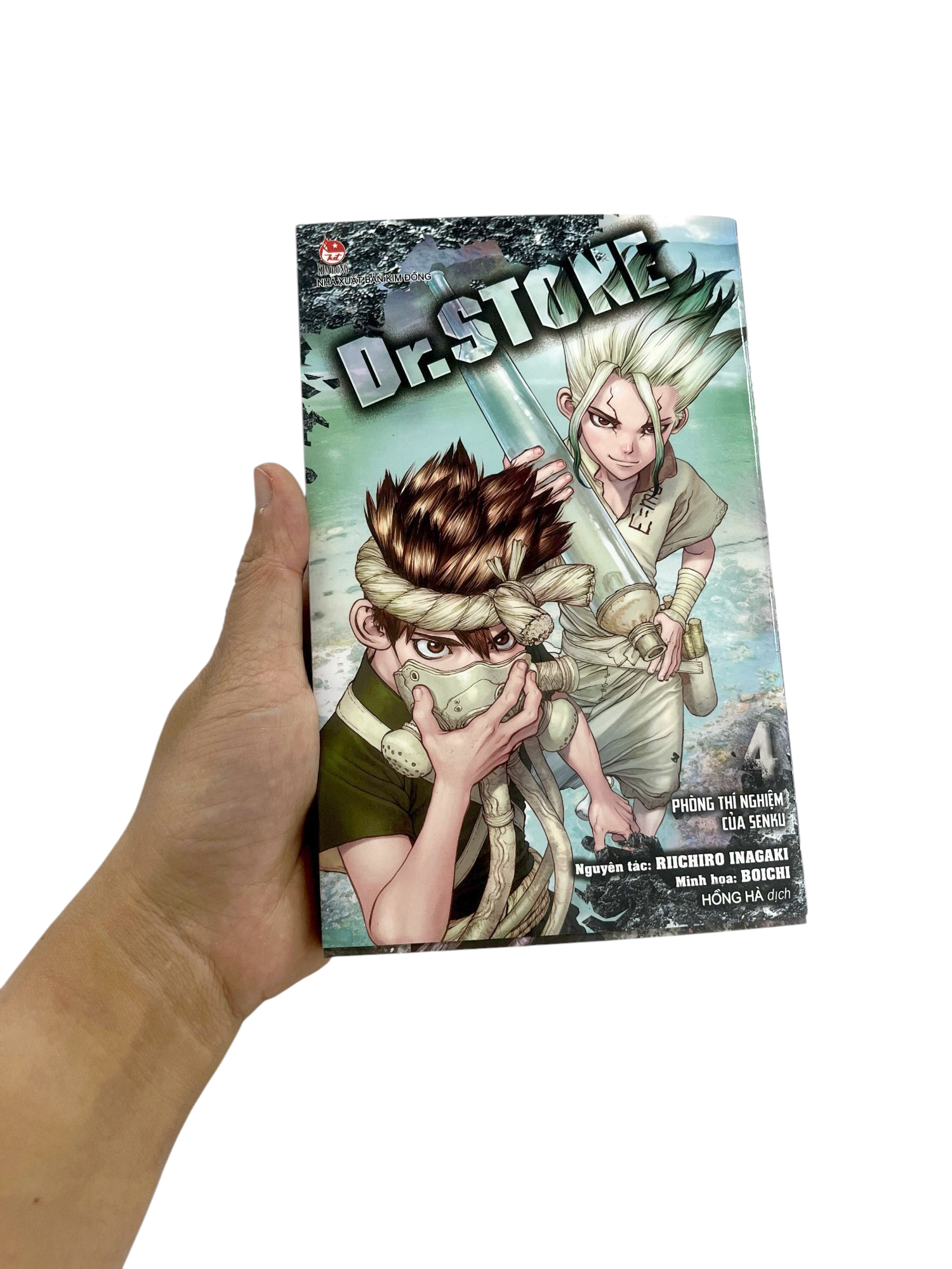 Bộ Dr.STONE - Tập 4 - Phòng Thí Nghiệm Của Senku - Ảnh 10