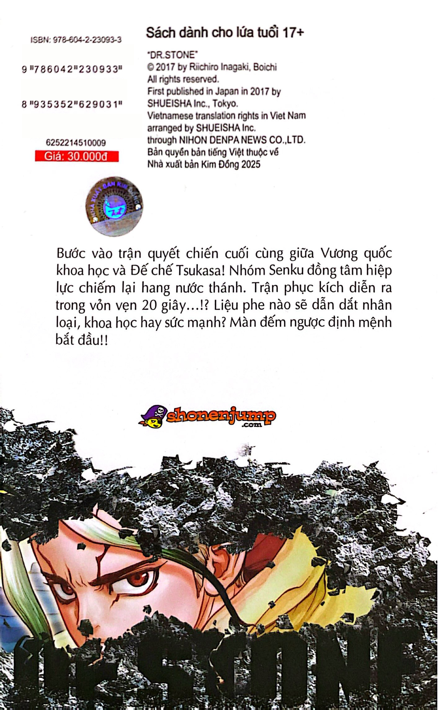 Bộ Dr.STONE - Tập 9 - Trận Chiến Cuối Cùng - Ảnh 9