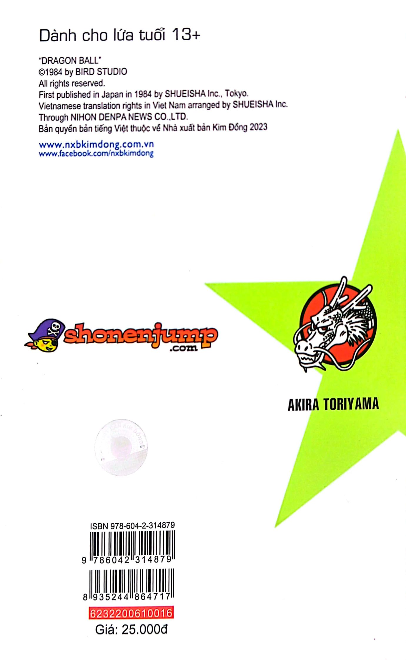 bộ dragon ball - 7 viên ngọc rồng - tập 16 - kì phùng địch thủ (tái bản 2022) - Ảnh 8