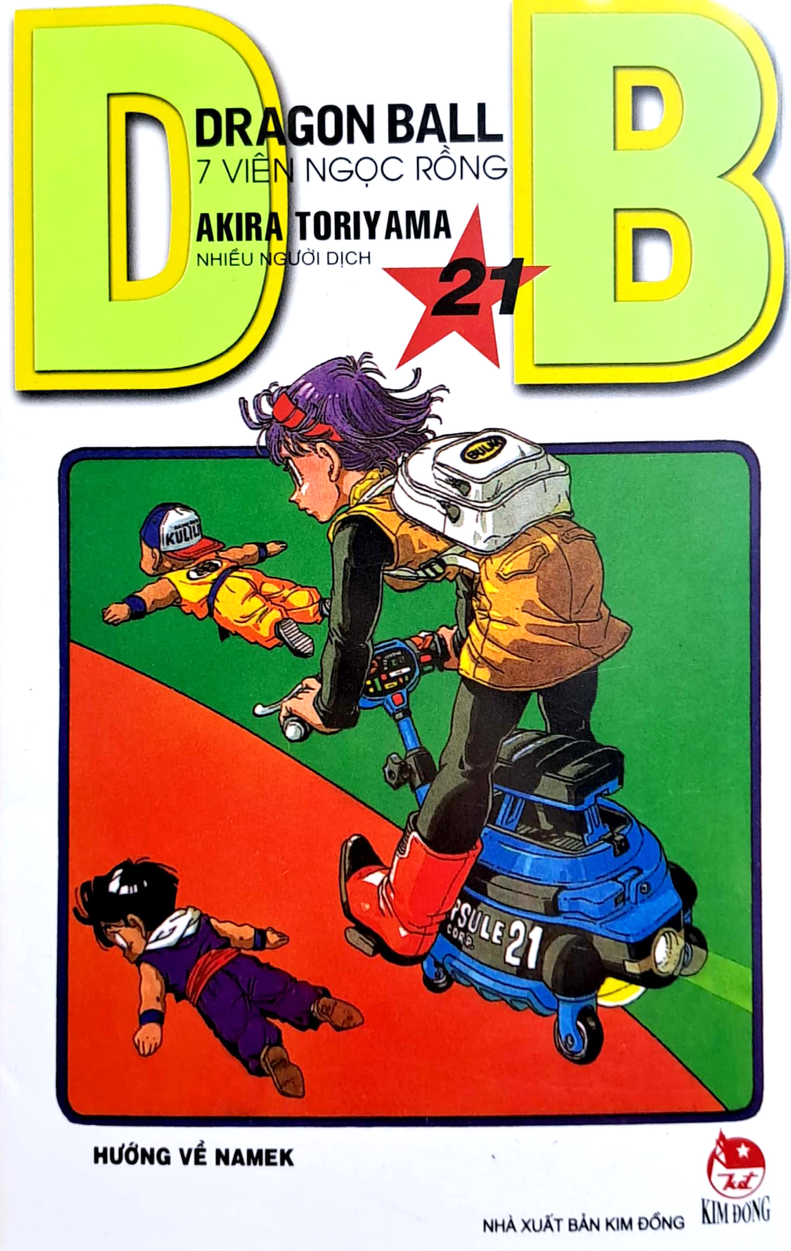 bộ dragon ball - 7 viên ngọc rồng - tập 21 - hướng về namek (tái bản 2022) - Ảnh 2