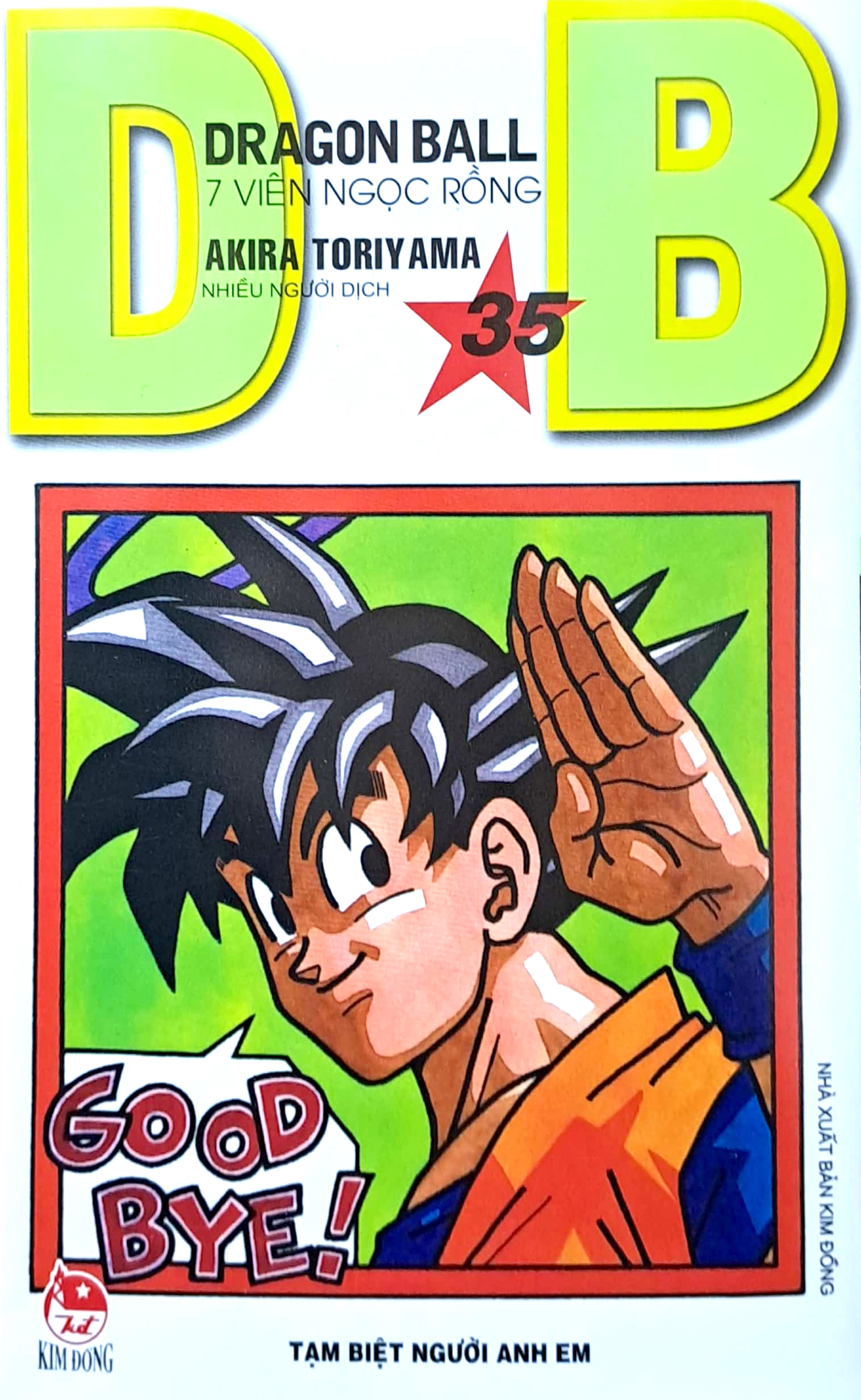bộ dragon ball - 7 viên ngọc rồng - tập 35 - tạm biệt người anh em (tái bản 2022) - Ảnh 2