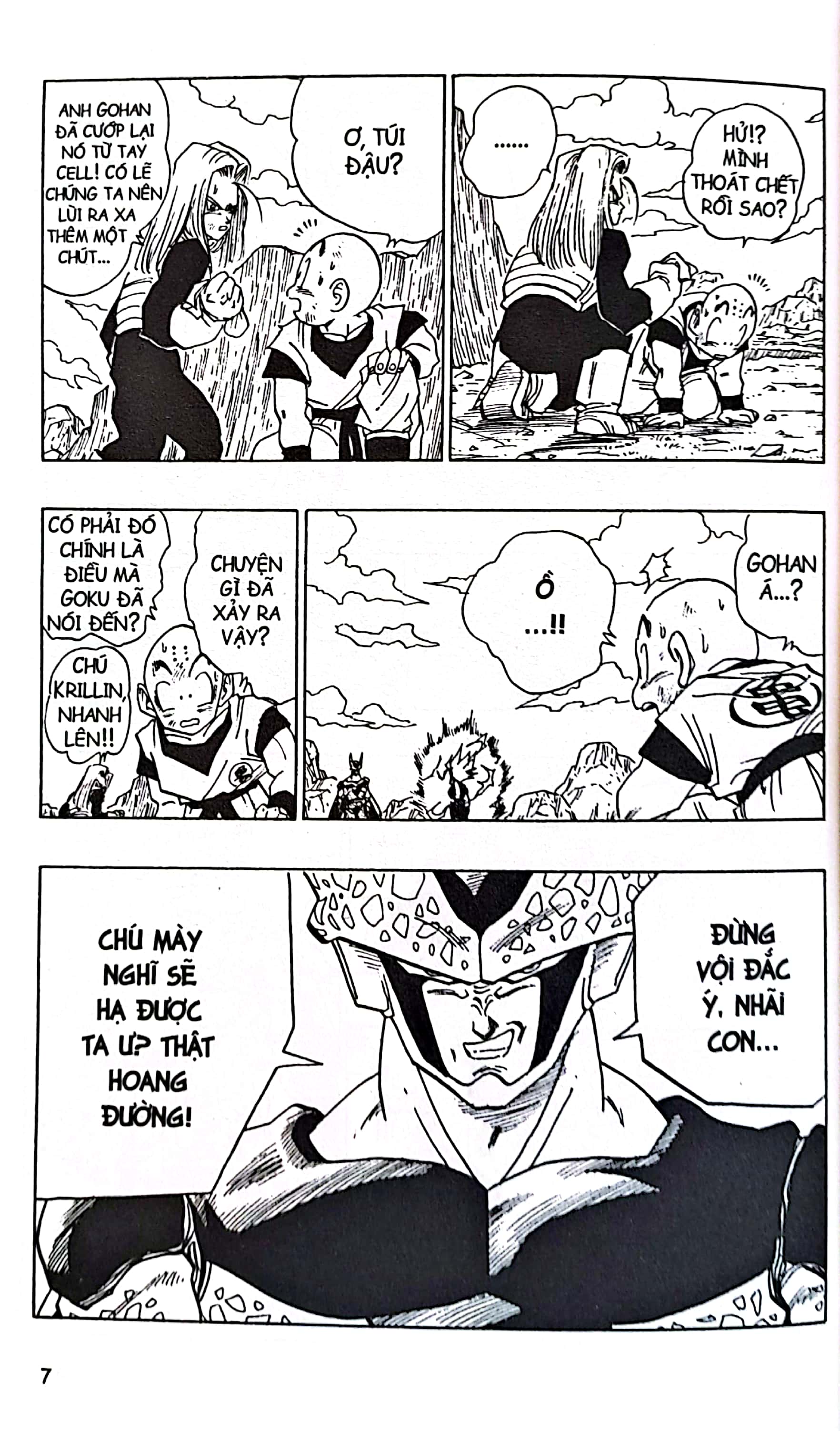 bộ dragon ball - 7 viên ngọc rồng - tập 35 - tạm biệt người anh em (tái bản 2022) - Ảnh 6