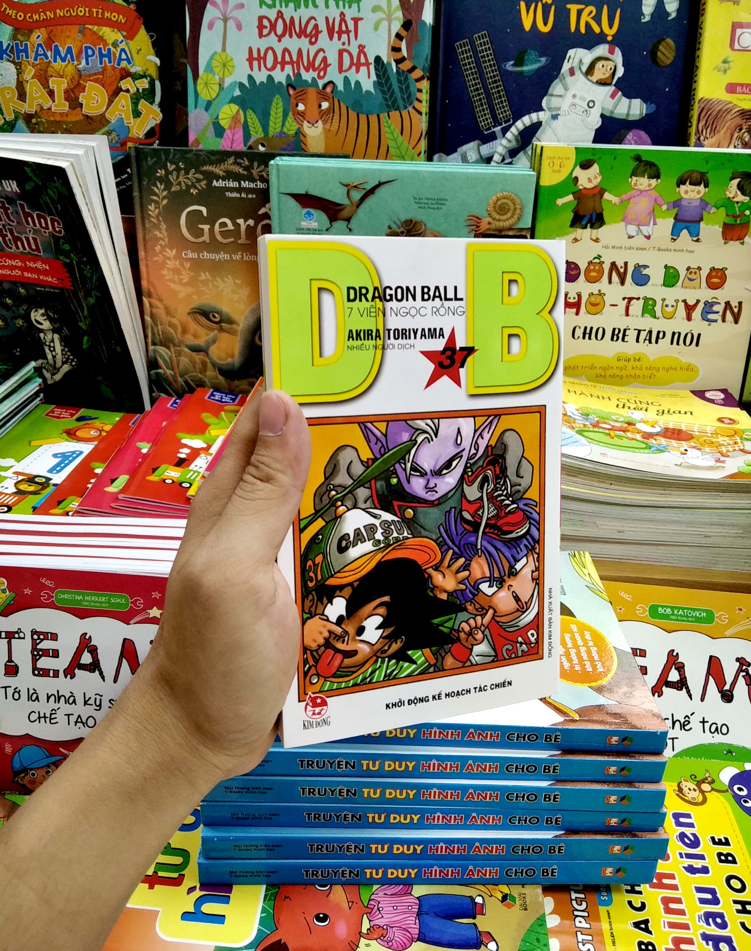 bộ dragon ball - 7 viên ngọc rồng - tập 37 - khởi động kế hoạch tác chiến (tái bản 2022) - Ảnh 5