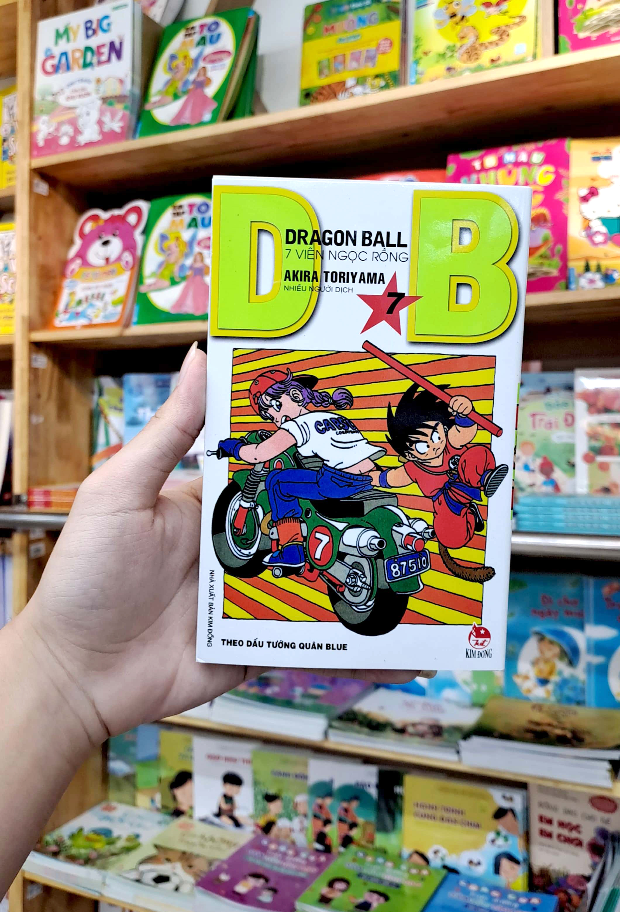 bộ dragon ball - 7 viên ngọc rồng - tập 7 - theo dấu tướng quân blue (tái bản 2022) - Ảnh 9