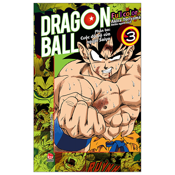 Bộ Dragon Ball Full Color - Phần Ba - Cuộc Đổ Bộ Của Người Saiya - Tập 3 (Tái Bản 2025)