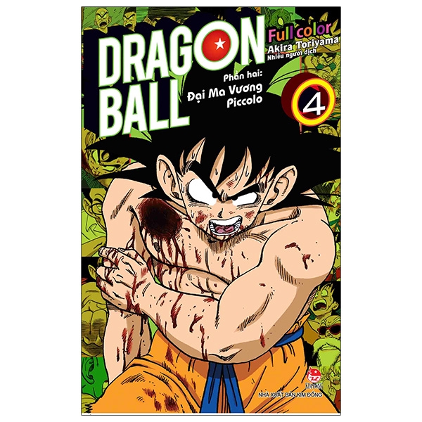 bộ dragon ball full color - phần hai - đại ma vương piccolo - tập 4