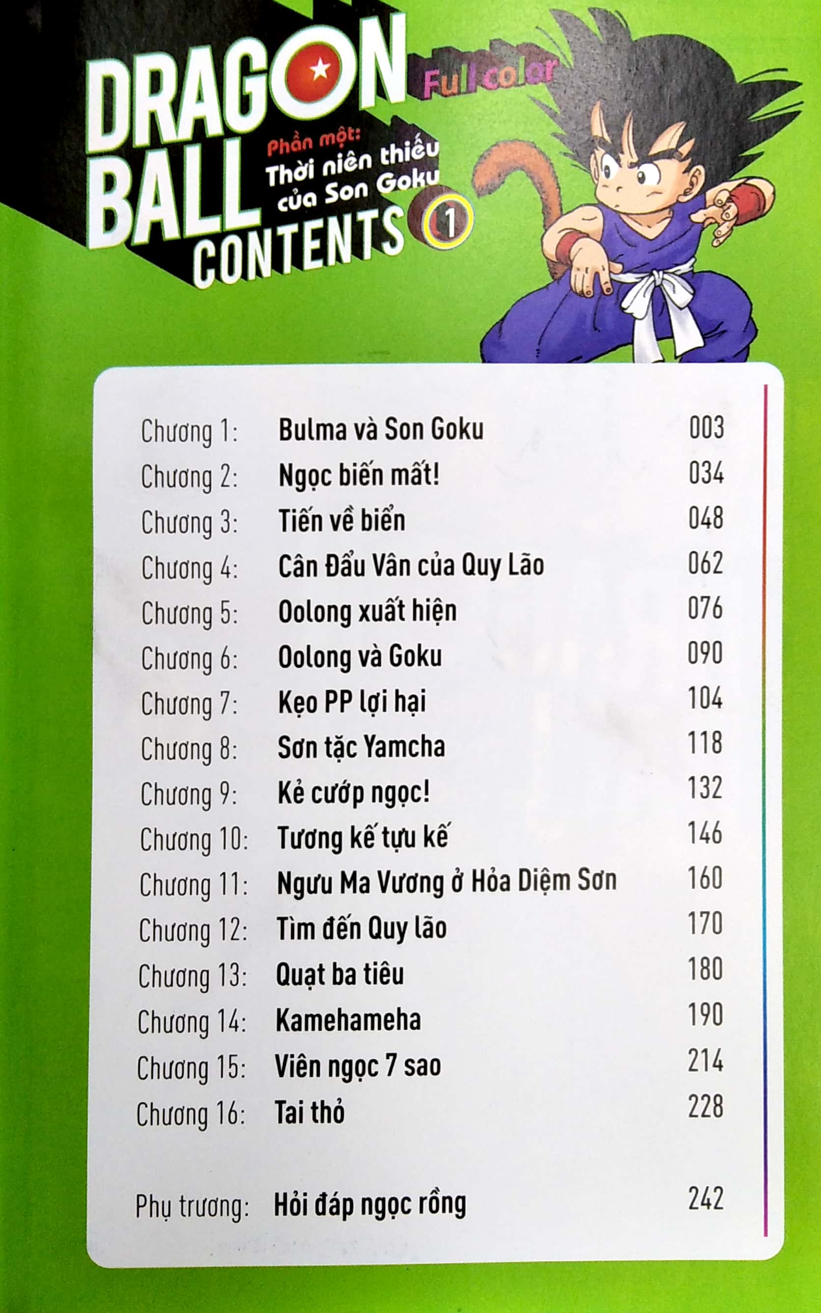 bộ dragon ball full color - phần một - thời niên thiếu của son goku - tập 1 - Ảnh 3