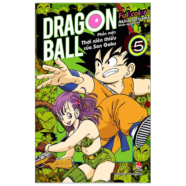 bộ dragon ball full color - phần một - thời niên thiếu của son goku - tập 5