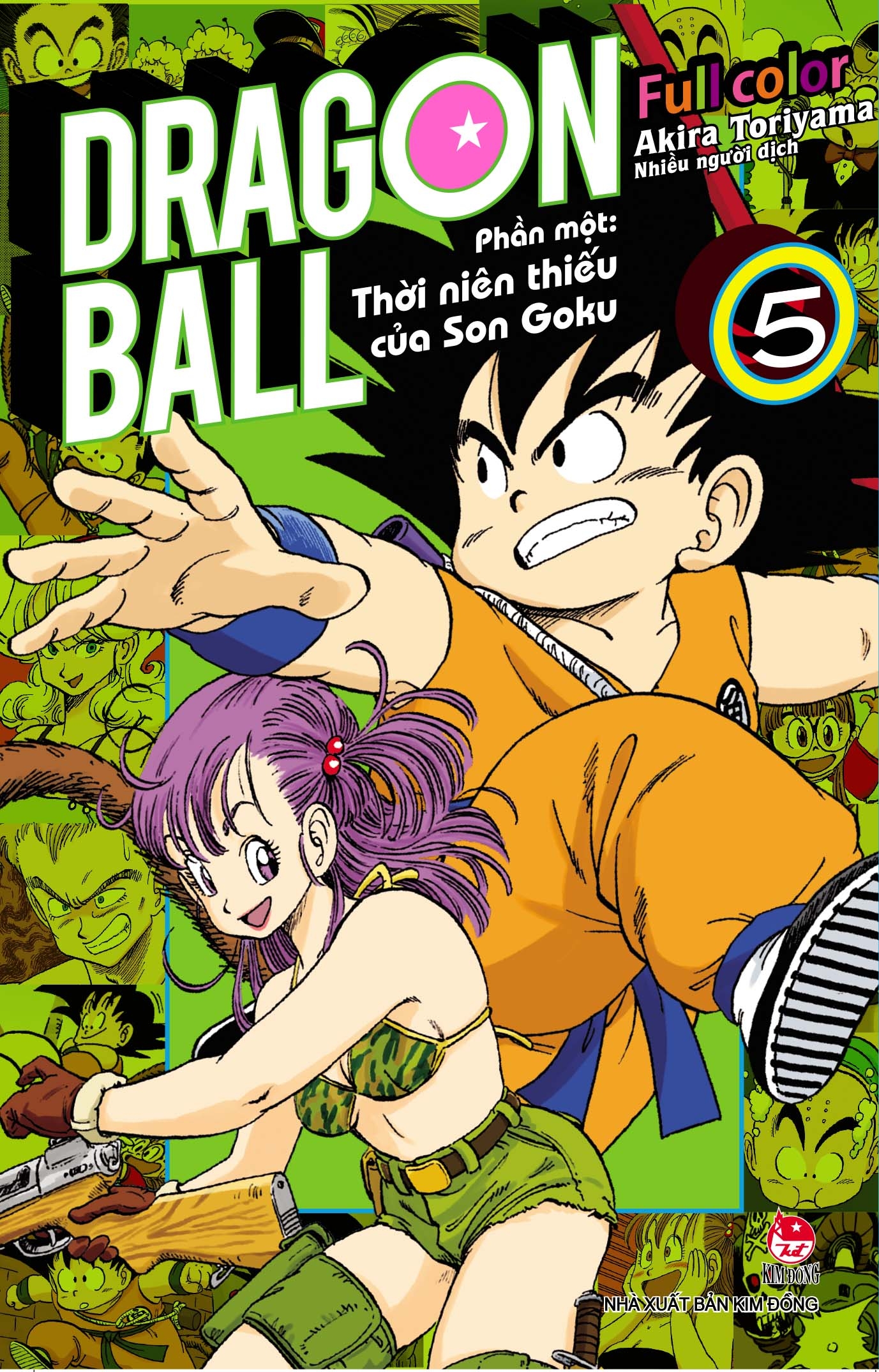 bộ dragon ball full color - phần một - thời niên thiếu của son goku - tập 5 - Ảnh 2