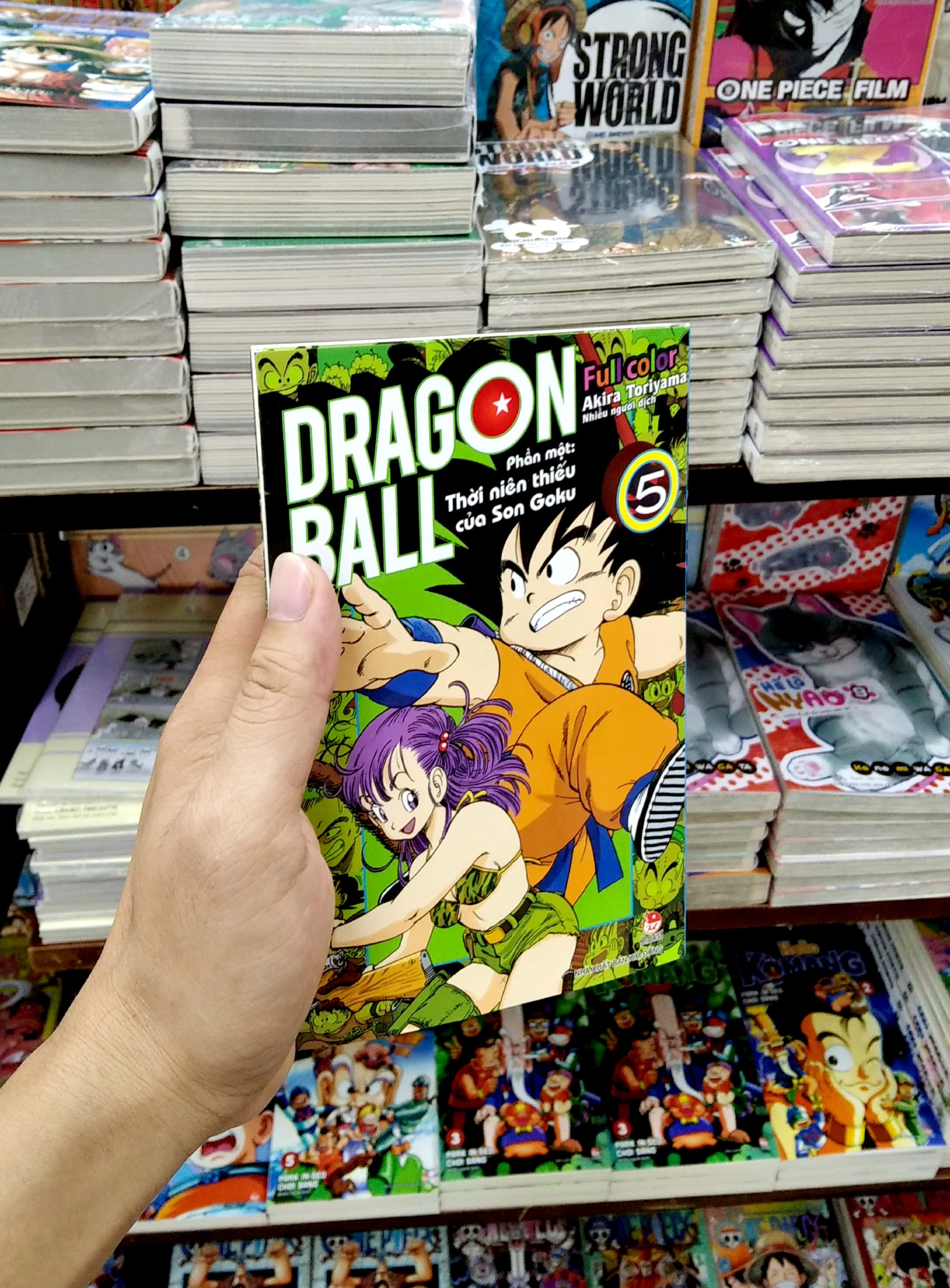 bộ dragon ball full color - phần một - thời niên thiếu của son goku - tập 5 - Ảnh 3