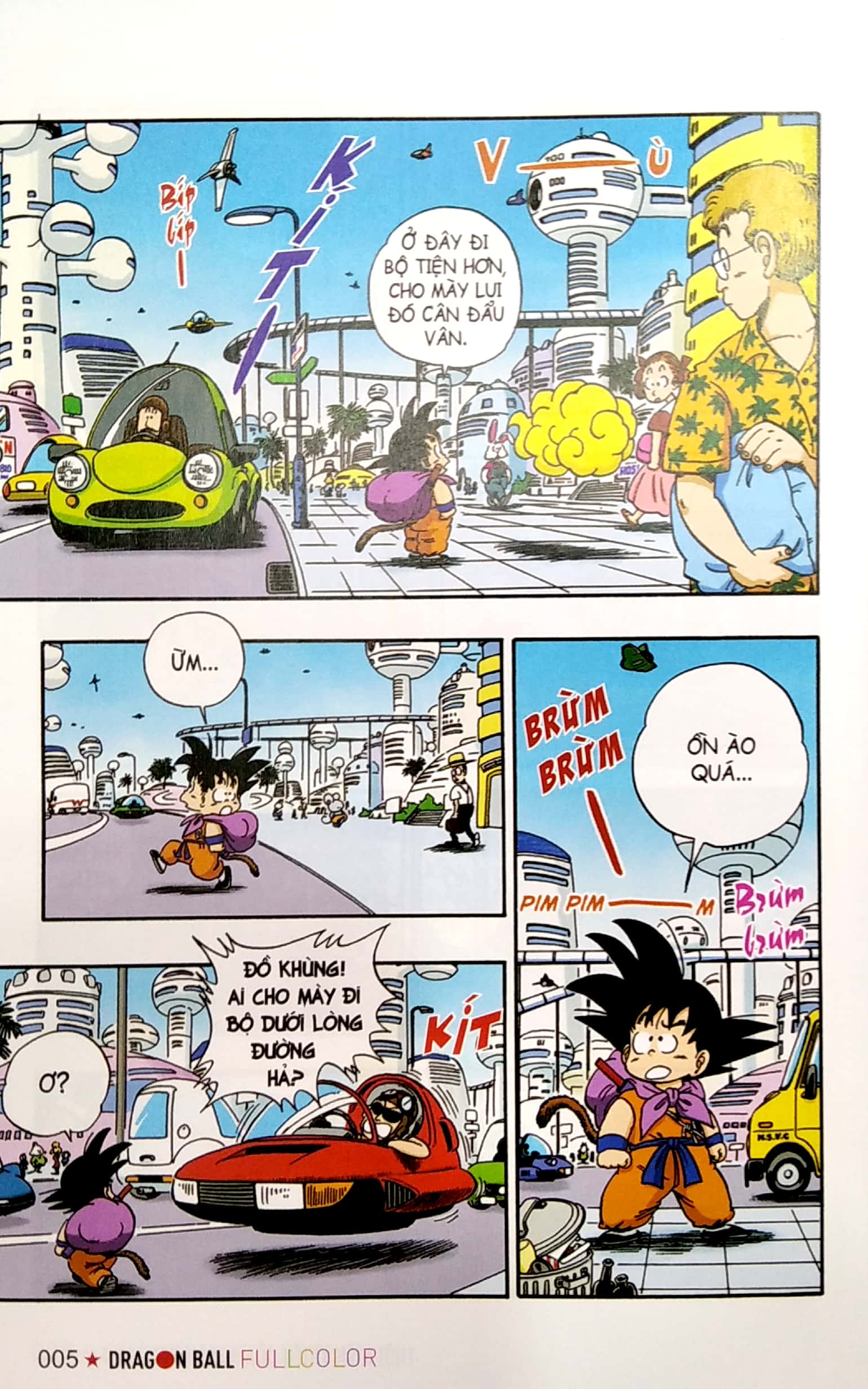 bộ dragon ball full color - phần một - thời niên thiếu của son goku - tập 5 - Ảnh 7