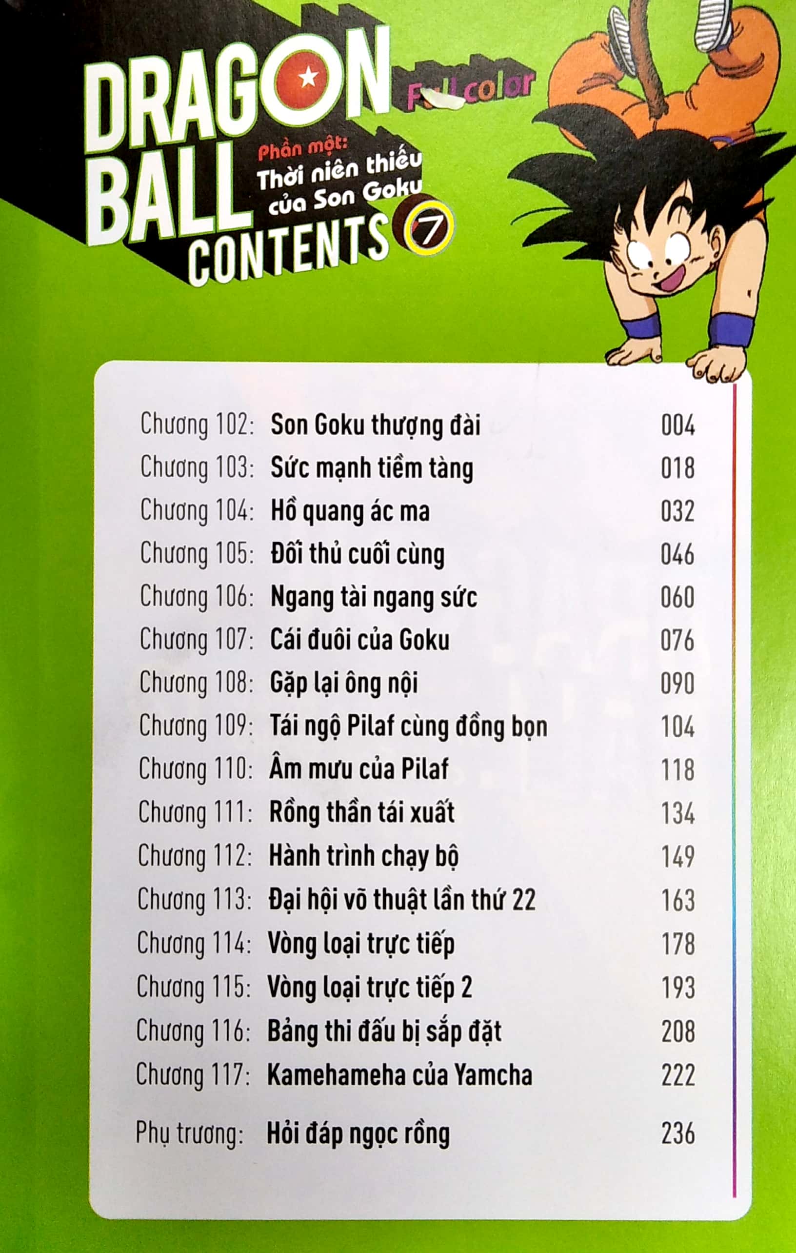 Bộ Dragon Ball Full Color - Phần Một - Thời Niên Thiếu Của Son Goku - Tập 7 - Ảnh 4