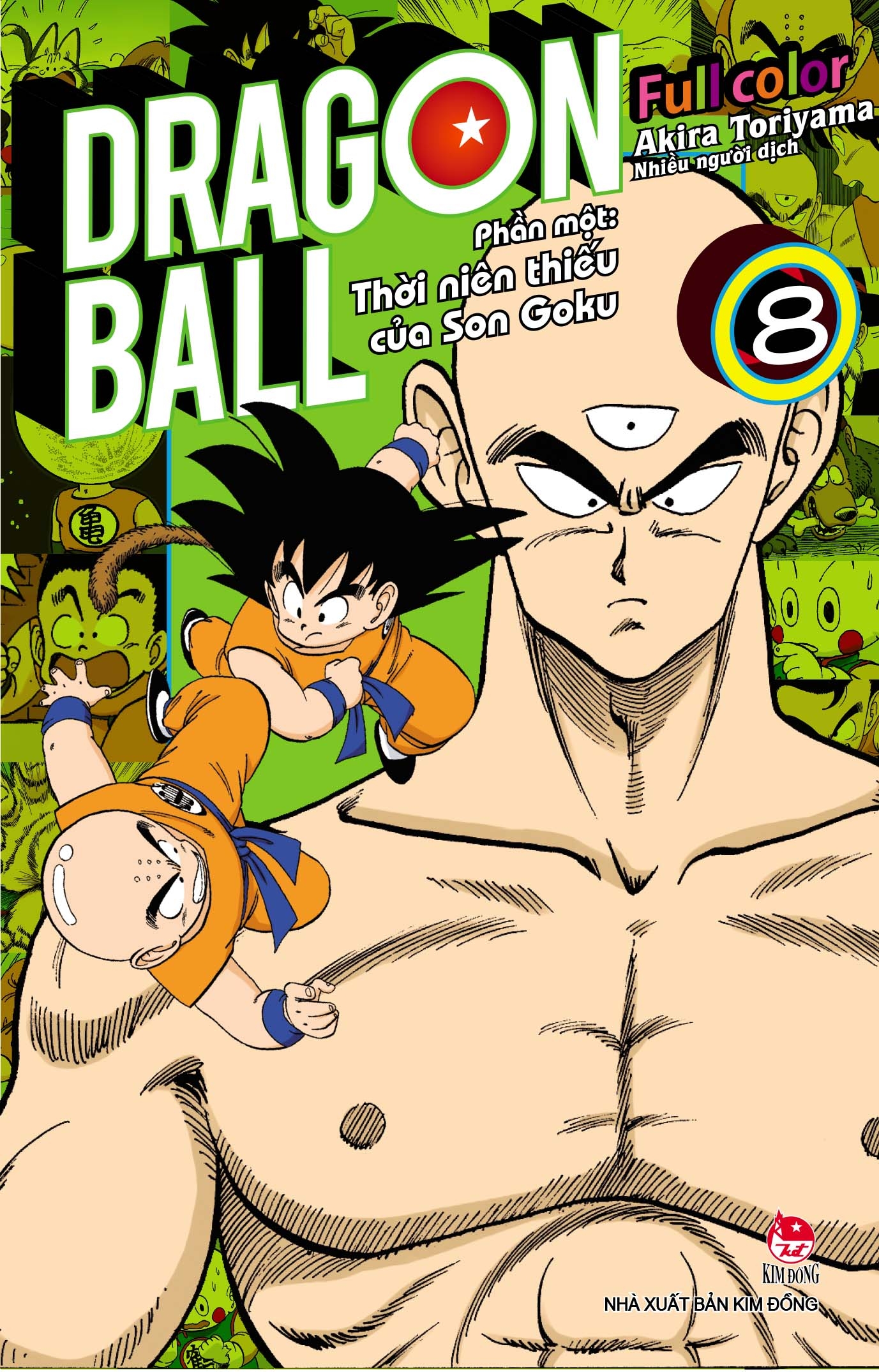 bộ dragon ball full color - phần một - thời niên thiếu của son goku - tập 8 - Ảnh 2