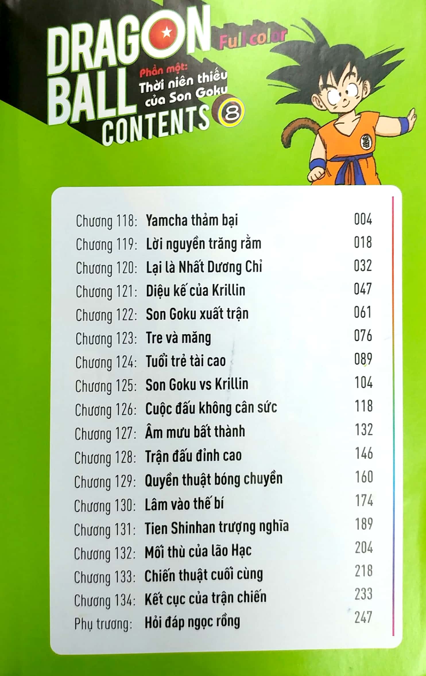 bộ dragon ball full color - phần một - thời niên thiếu của son goku - tập 8 - Ảnh 4