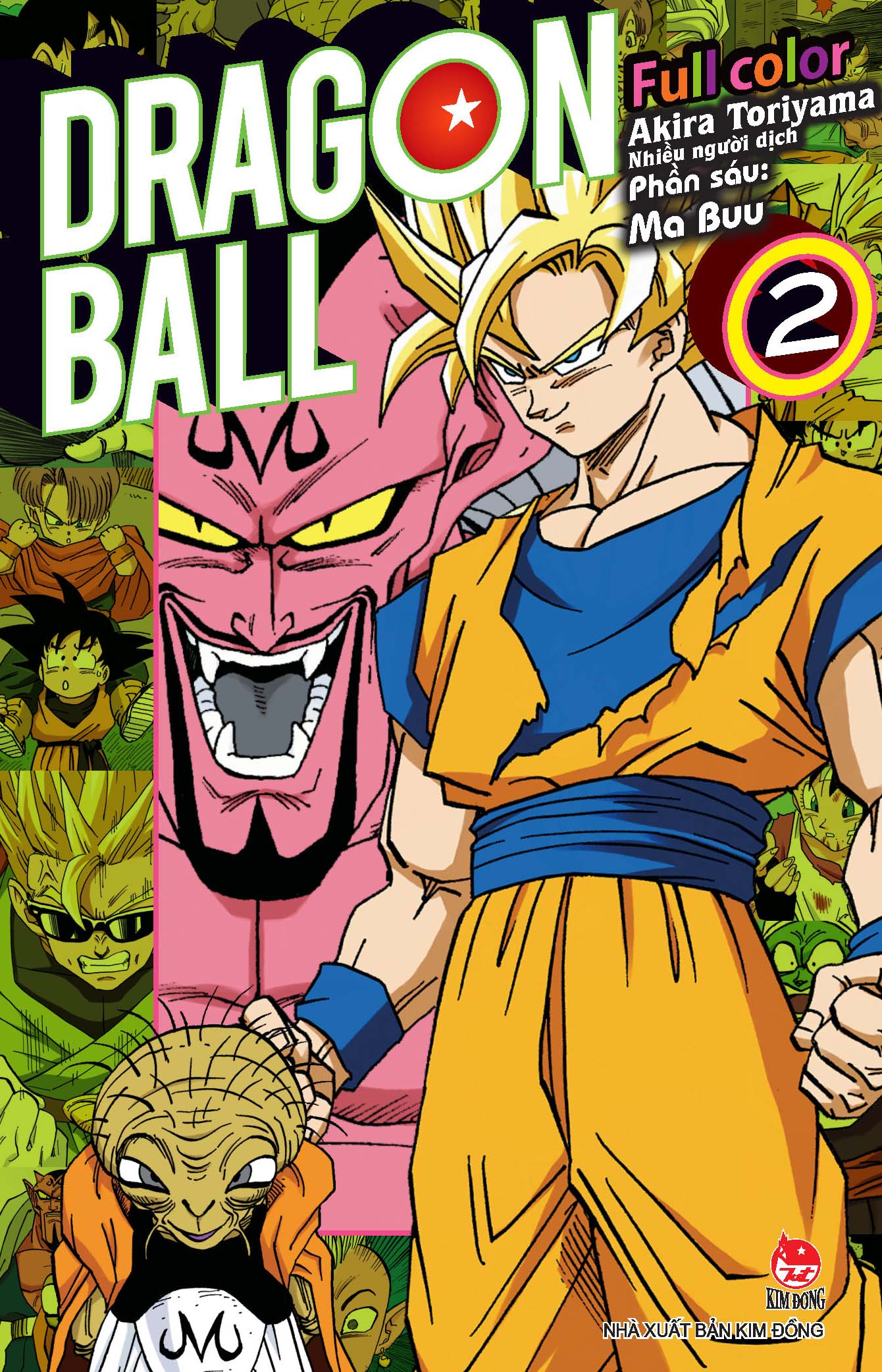 bộ dragon ball full color - phần sáu - ma buu - tập 2 - Ảnh 2
