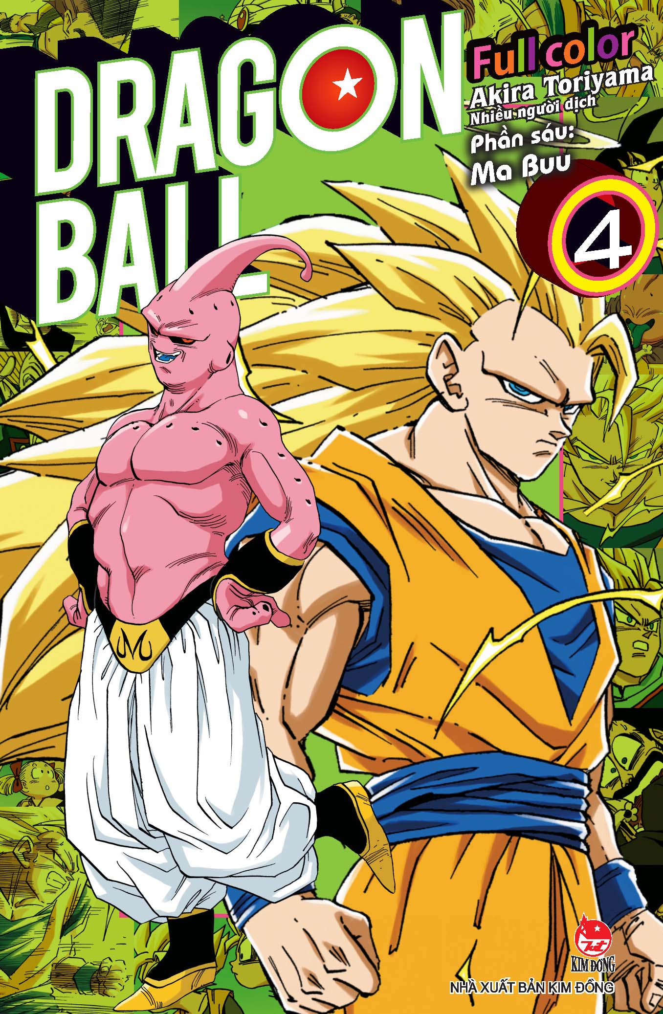 bộ dragon ball full color - phần sáu - ma buu - tập 4 - Ảnh 2