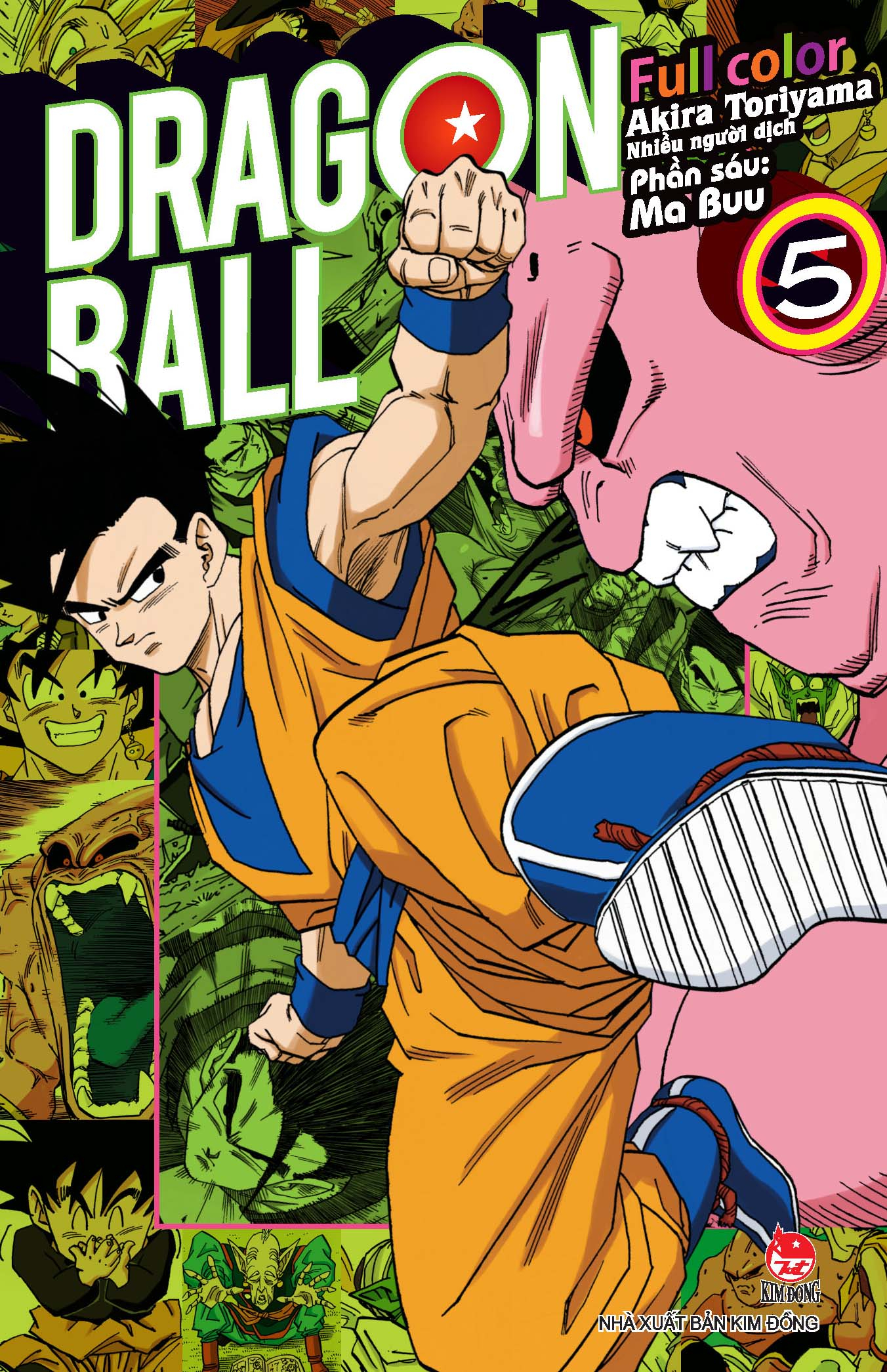 bộ dragon ball full color - phần sáu - ma buu - tập 5 - Ảnh 2