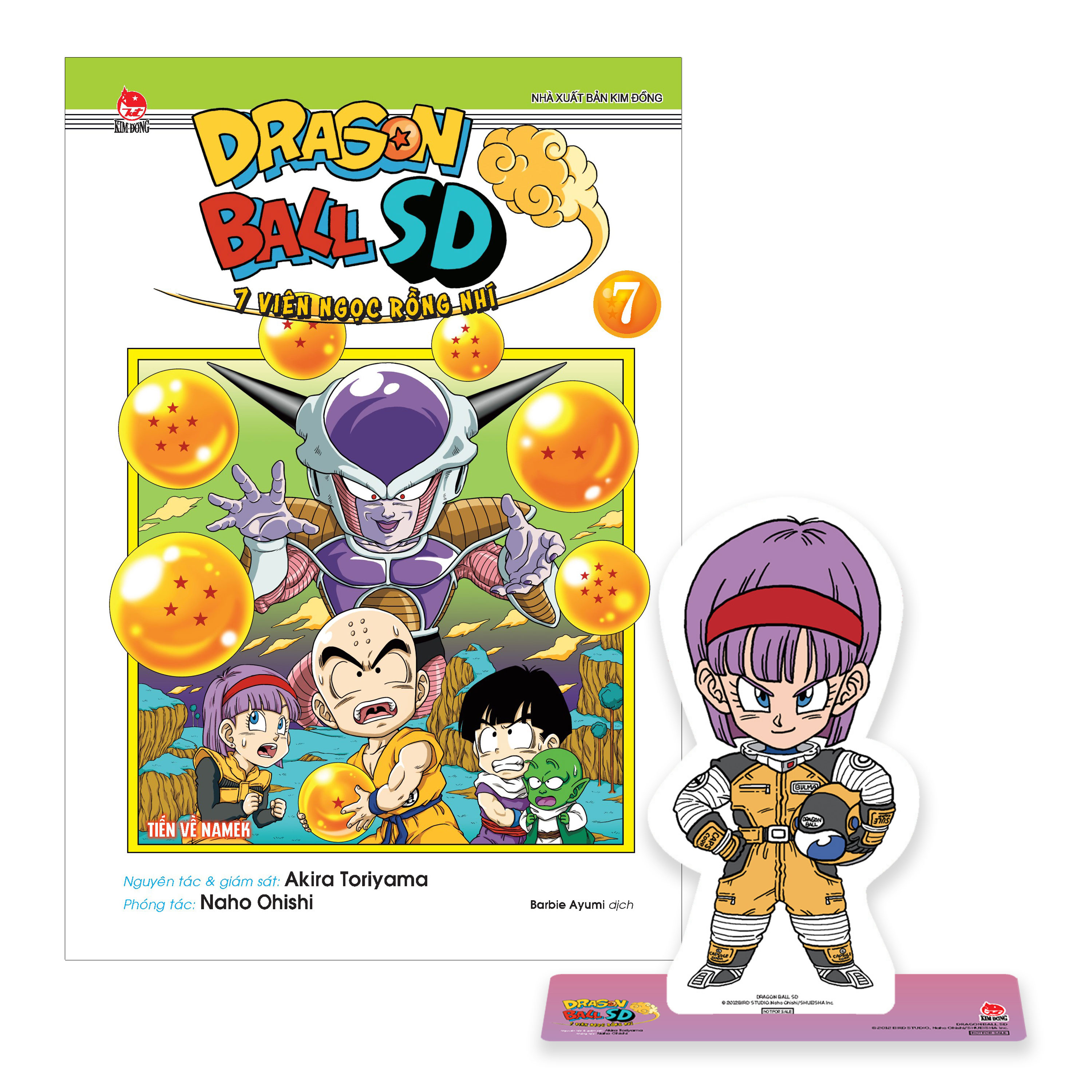 Bộ
						
										
										Dragon Ball SD - 7 Viên Ngọc Rồng Nhí - Tập 7 - Tiến Về Namek - Tặng Kèm Standee - Ảnh 2