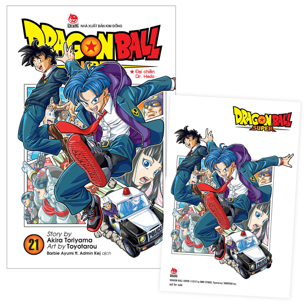 Bộ Dragon Ball Super - Tập 21 - Đại Chiến Dr. Hedo - Tặng Kèm Postcard