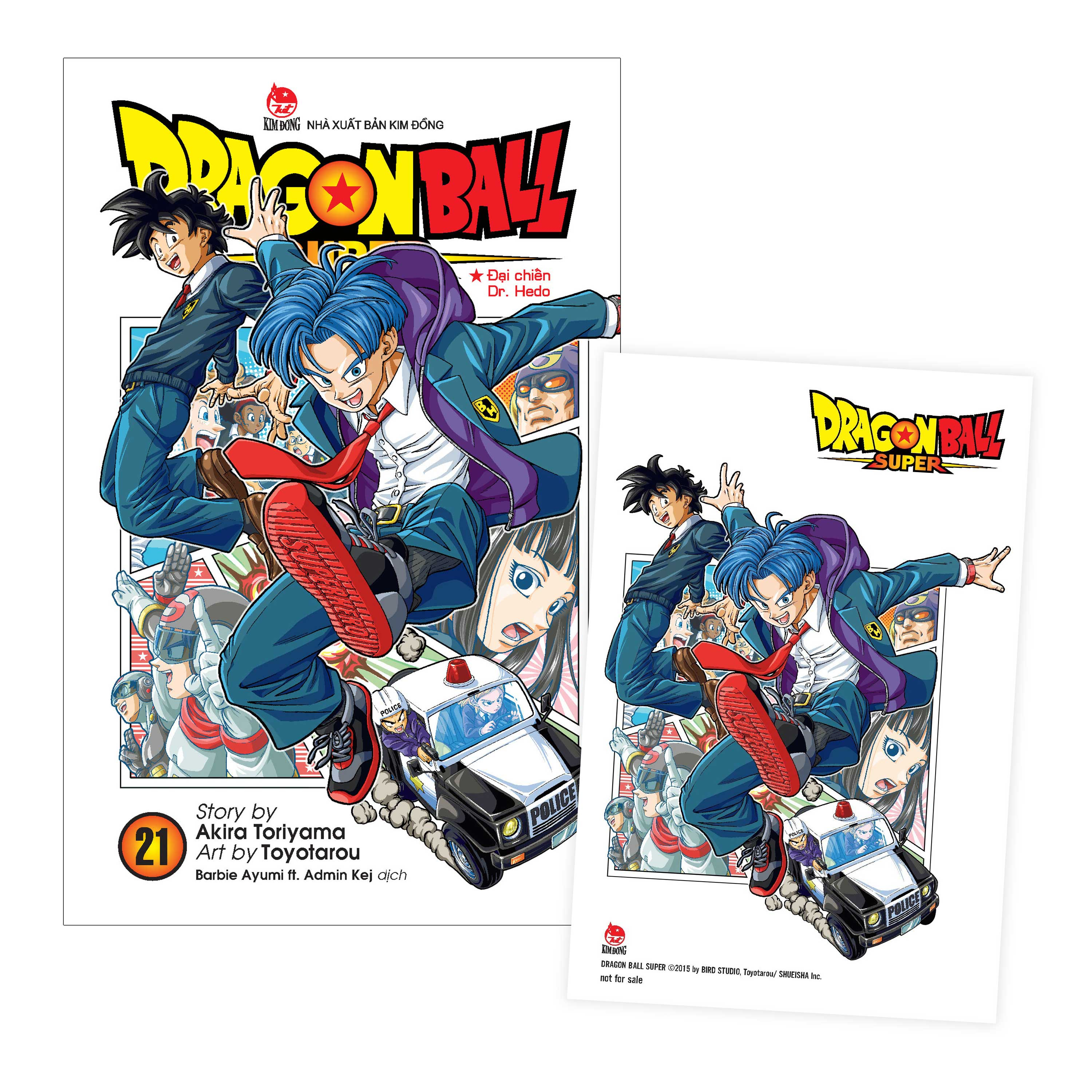 Bộ Dragon Ball Super - Tập 21 - Đại Chiến Dr. Hedo - Tặng Kèm Postcard - Ảnh 2