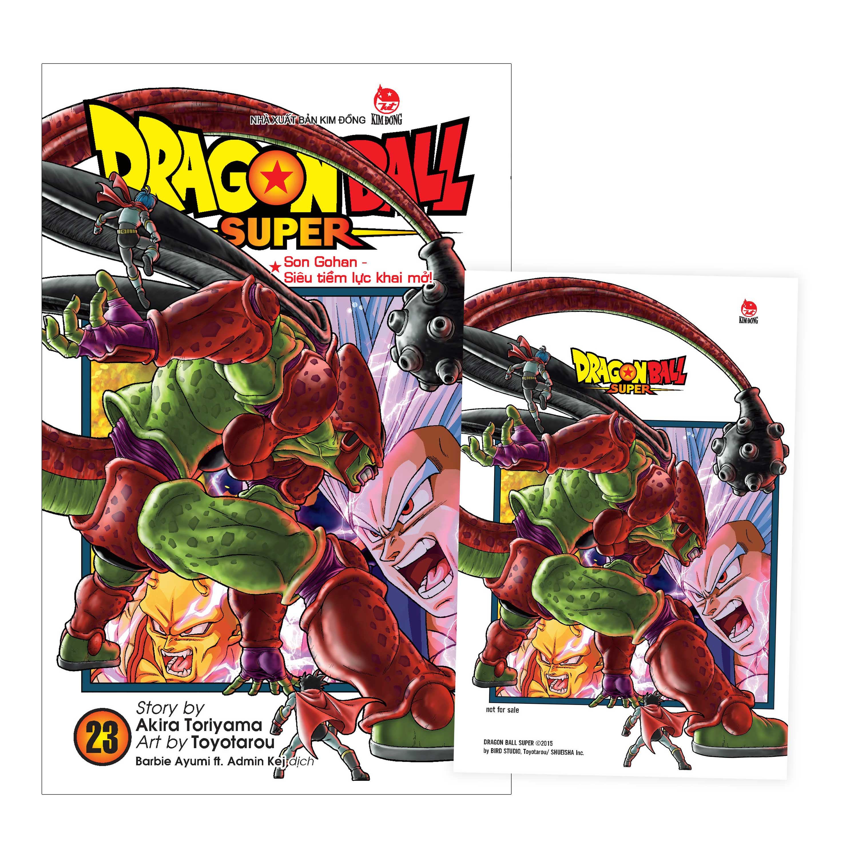 Bộ Dragon Ball Super - Tập 23 - Son Gohan - Siêu Tiềm Lực Khai Mở! - Tặng Kèm Postcard - Ảnh 2