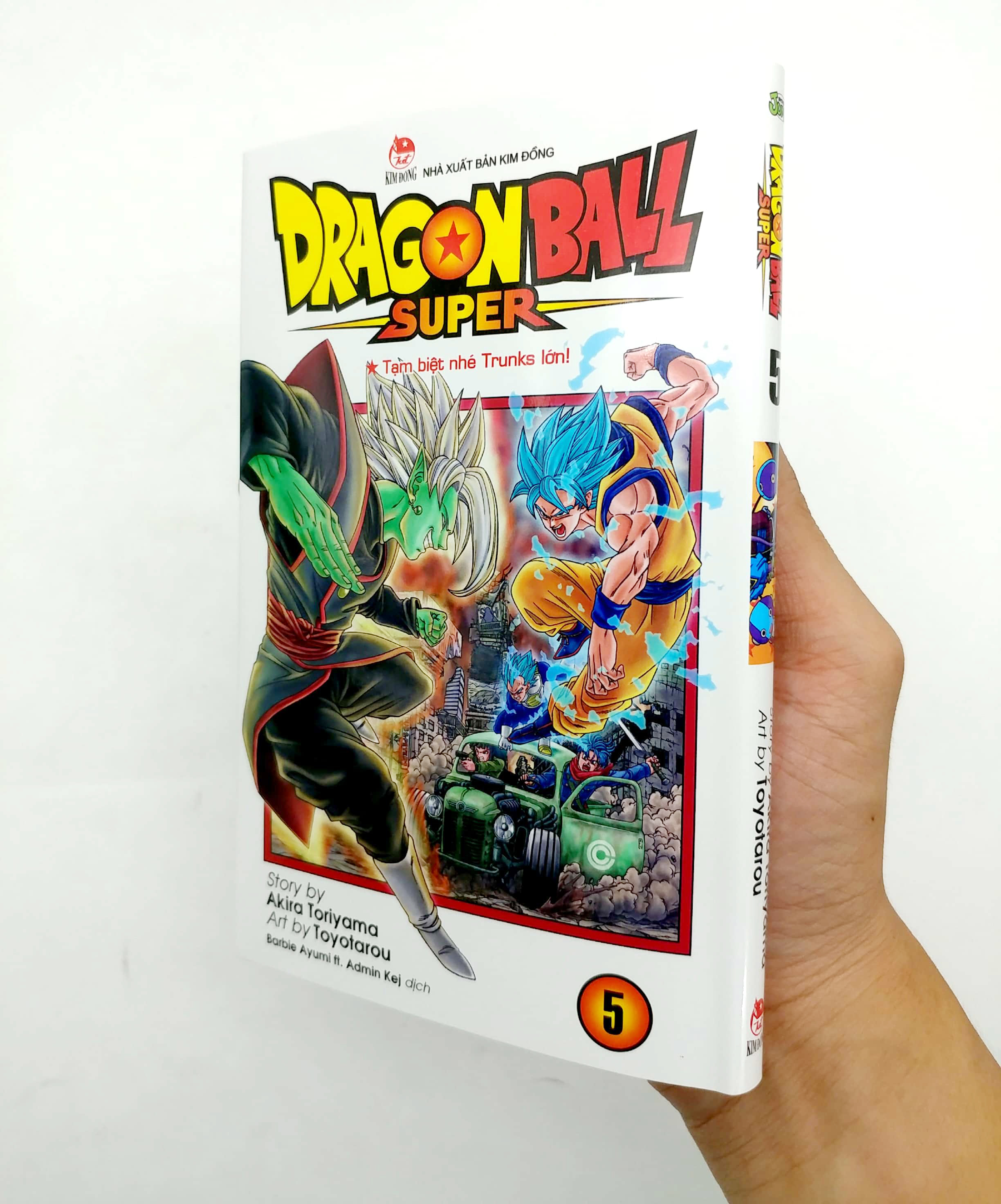 Bộ Dragon Ball Super - Tập 5 - Tạm Biệt Nhé Trunks Lớn! (Tái Bản 2025) - Ảnh 7