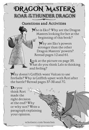 bộ dragon masters #8: roar of the thunder dragon - Ảnh 12