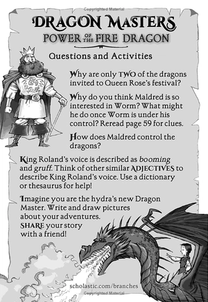 bộ dragon masters - book 4 - power of the fire dragon - Ảnh 4