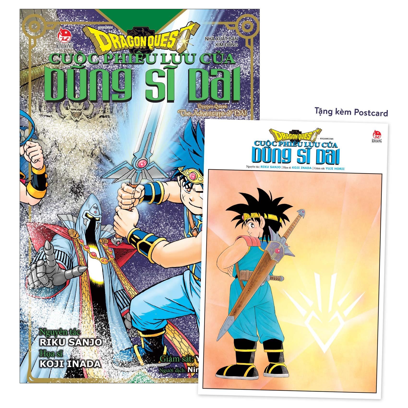 Bộ Dragon Quest - Cuộc Phiêu Lưu Của Dũng Sĩ Dai - Tập 10 - Kị Sĩ Rồng V - Tặng Kèm Postcard - Ảnh 2