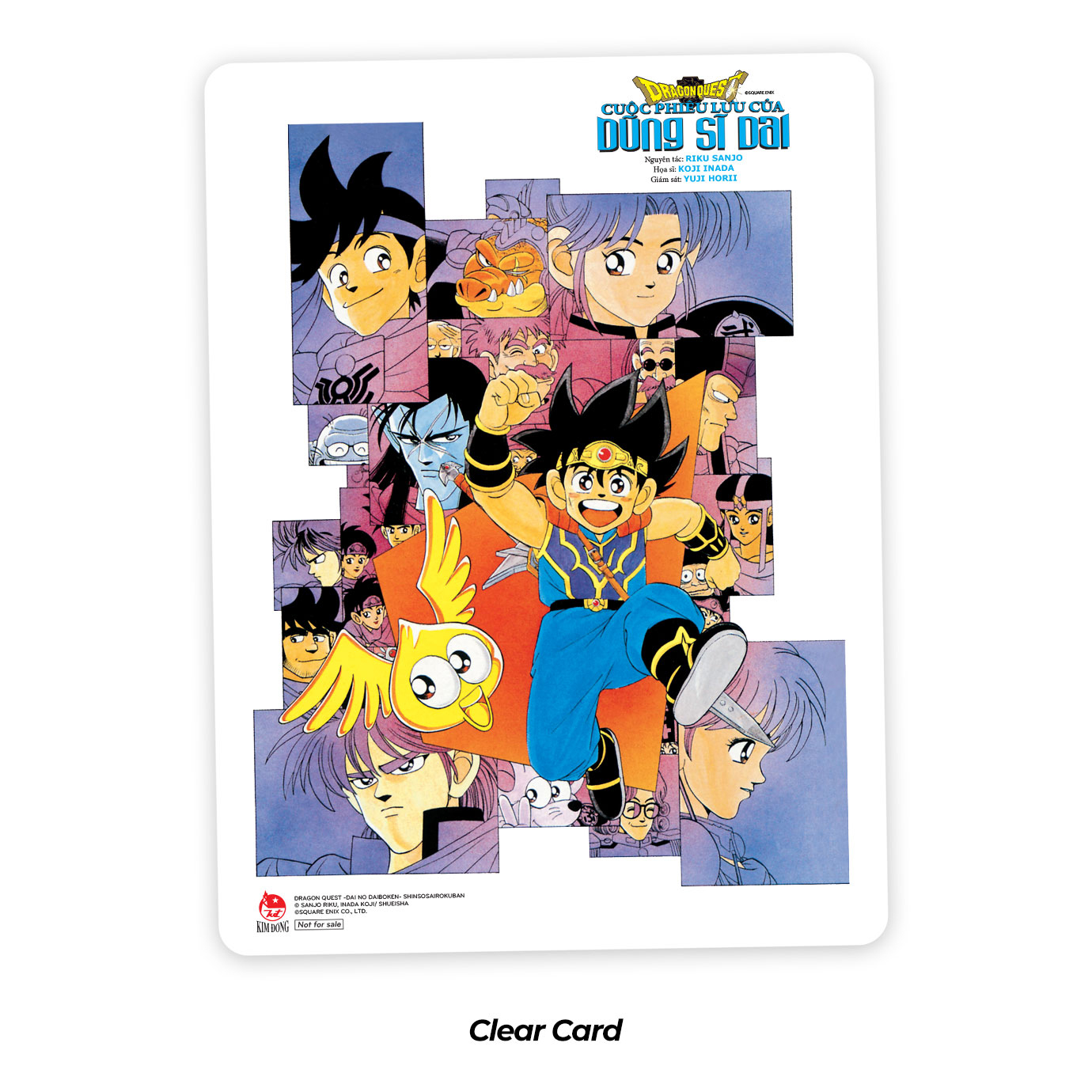 Bộ Dragon Quest - Cuộc Phiêu Lưu Của Dũng Sĩ Dai - Tập 10 - Kị Sĩ Rồng V - Tặng Kèm Postcard + Clear Card - Ảnh 6