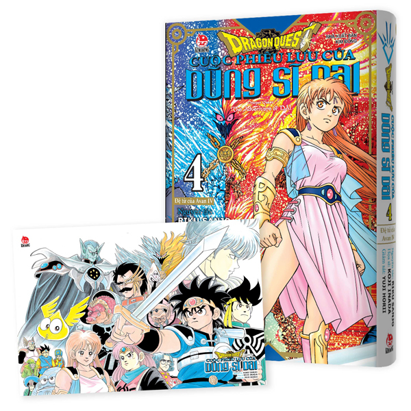 Bộ Dragon Quest - Cuộc Phiêu Lưu Của Dũng Sĩ Dai - Tập 4 - Đệ Tử Của Avan IV - Tặng Kèm Postcard