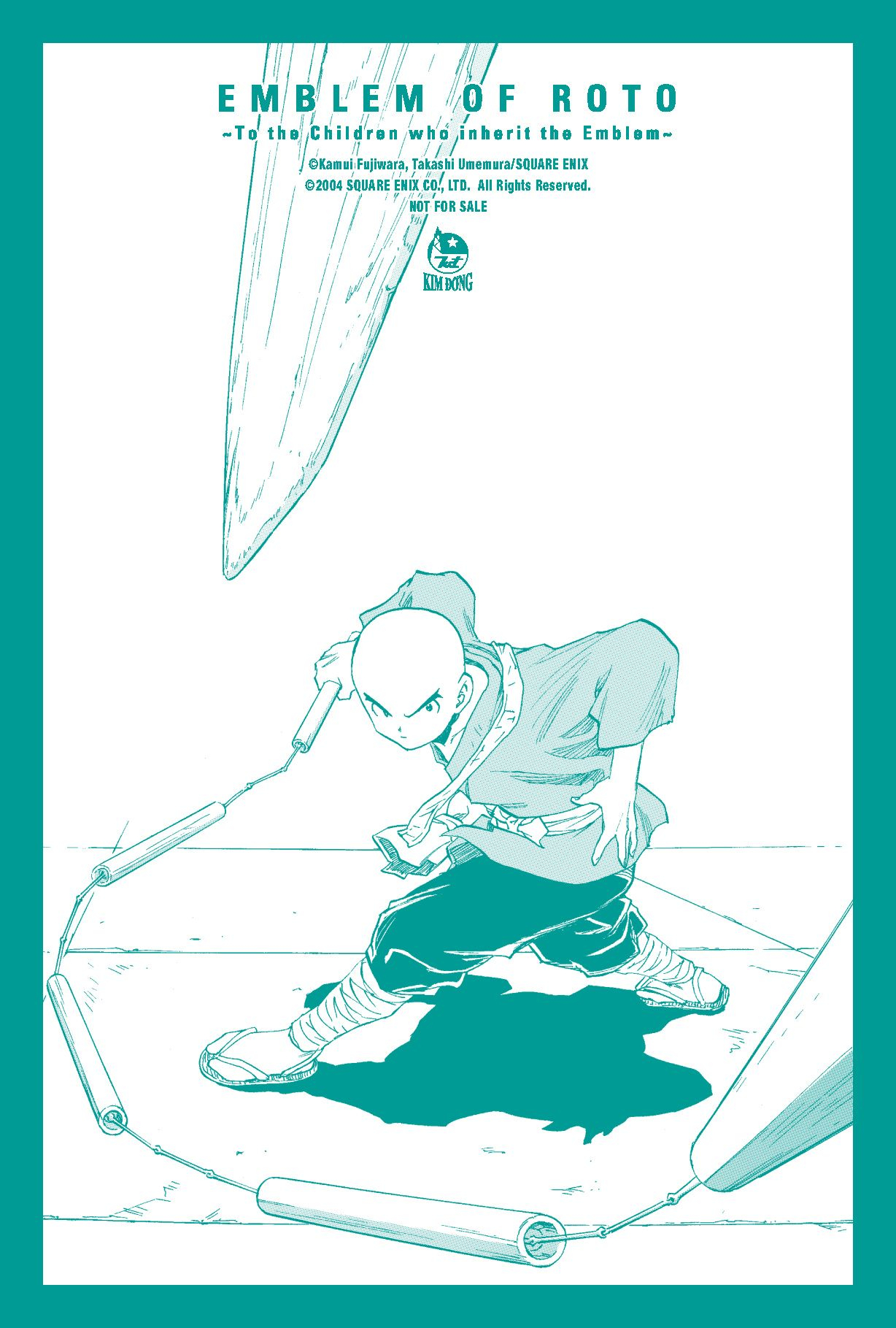 bộ dragon quest - dấu ấn roto - những người kế thừa - tập 11 - tặng kèm postcard - Ảnh 3