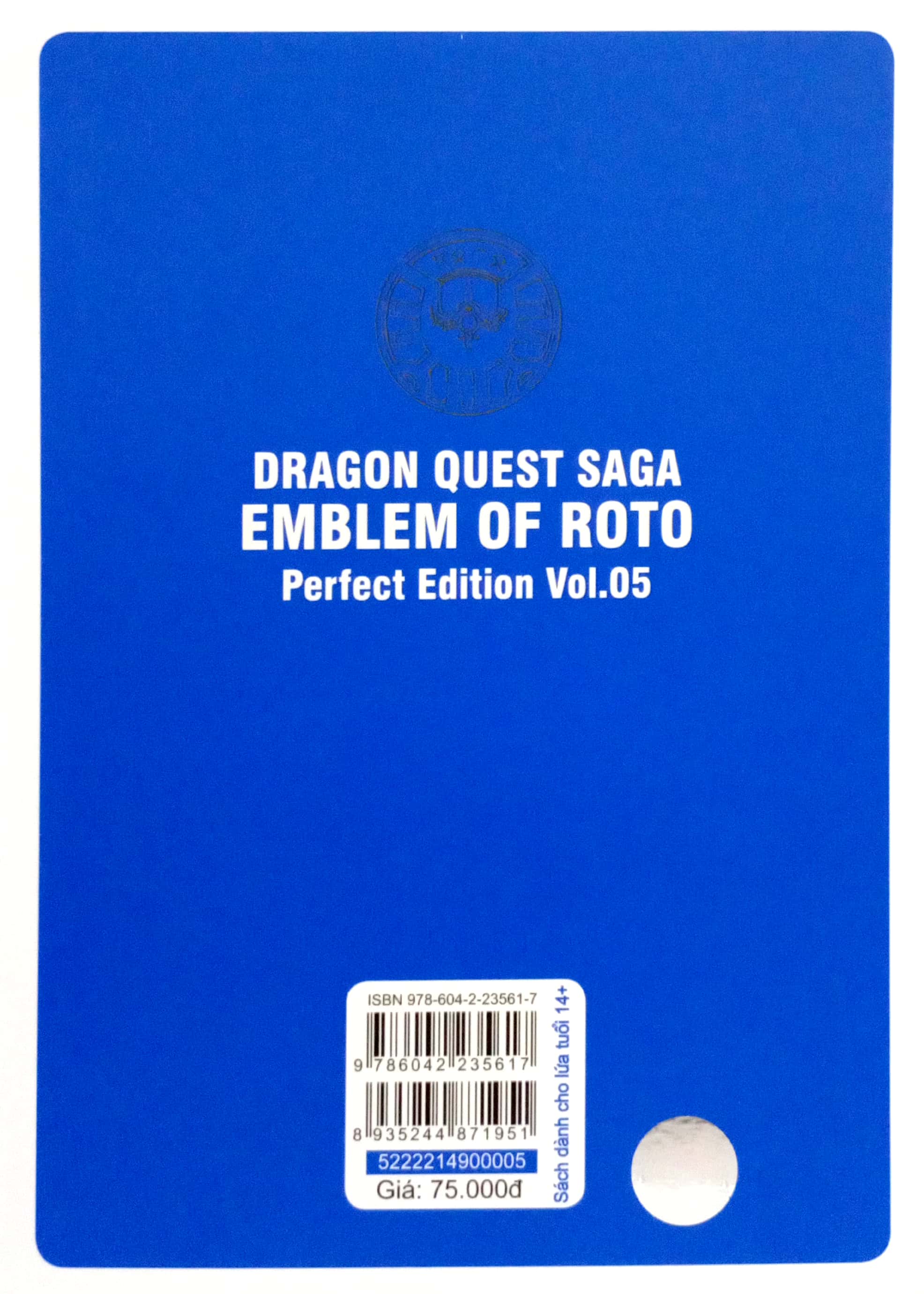 bộ dragon quest - dấu ấn roto - perfect edition - tập 5 - Ảnh 7