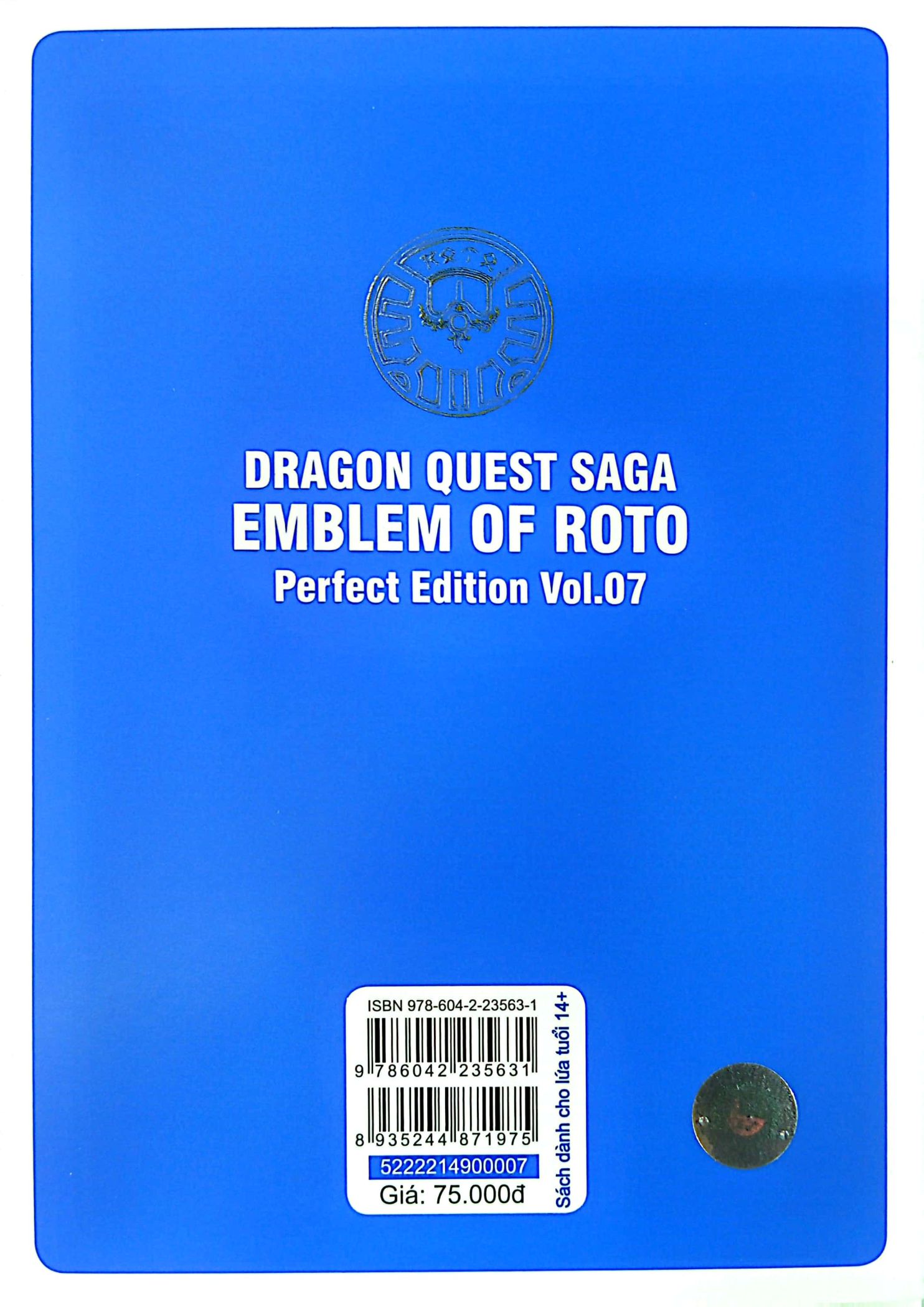 bộ dragon quest - dấu ấn roto - perfect edition - tập 7 - Ảnh 9