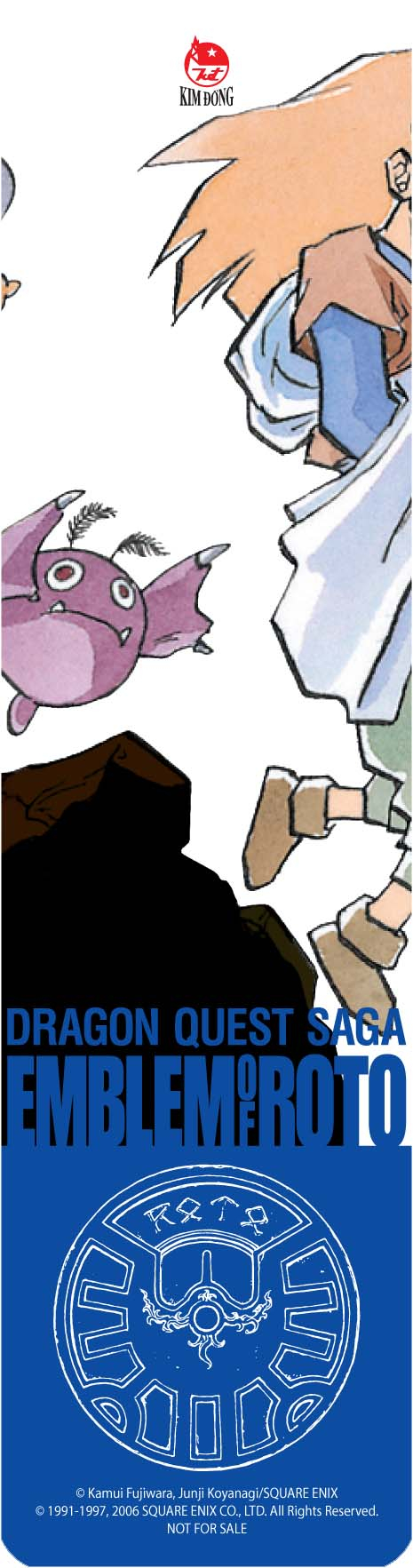 bộ dragon quest - dấu ấn roto - perfect edition - tập 9 - tặng kèm bookmark pvc - Ảnh 3